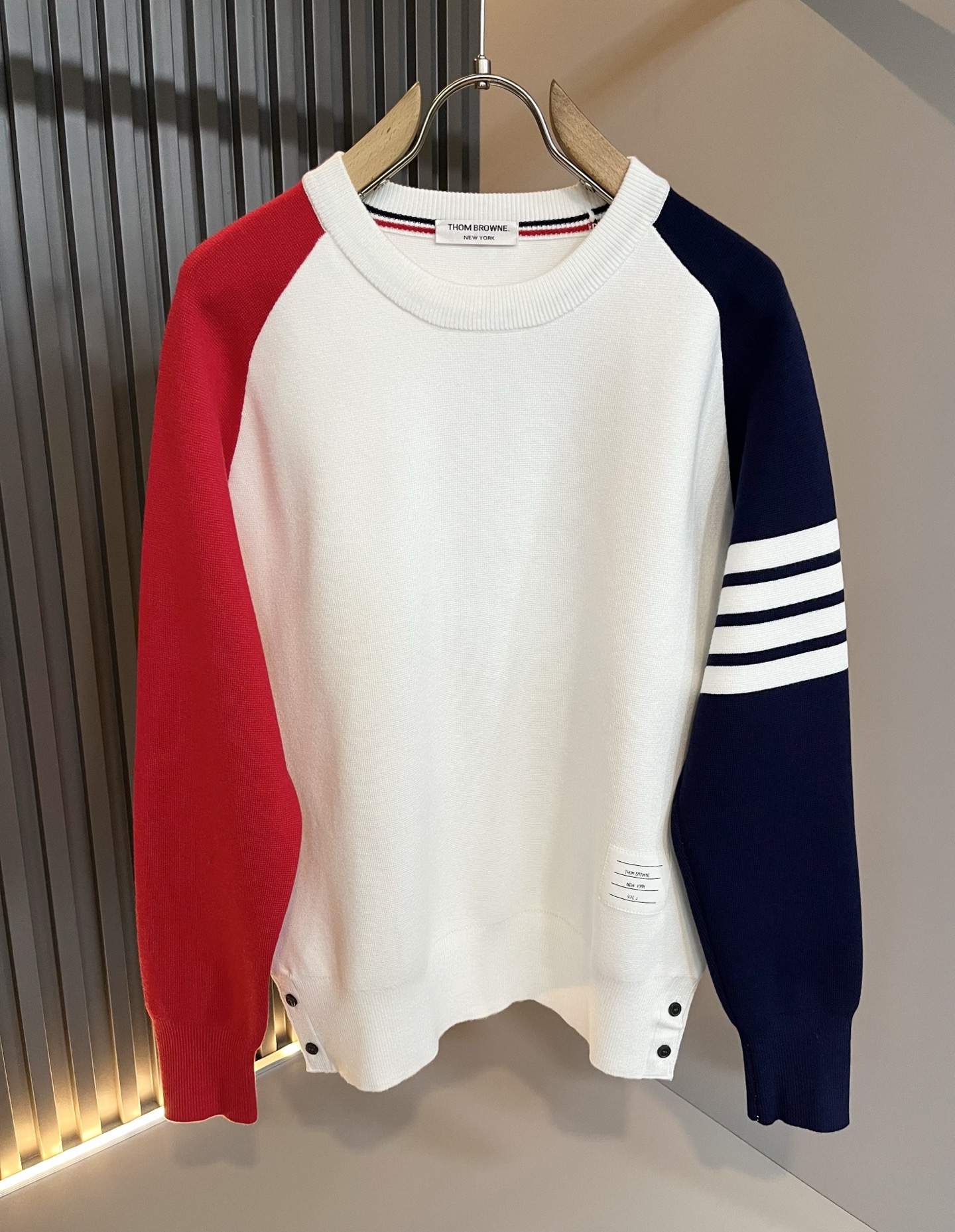 ThomBrow*e汤姆*朗2025秋冬新款男女同款👫针织羊毛衫，今年的专柜新品，男女同款👫超软羊毛面料