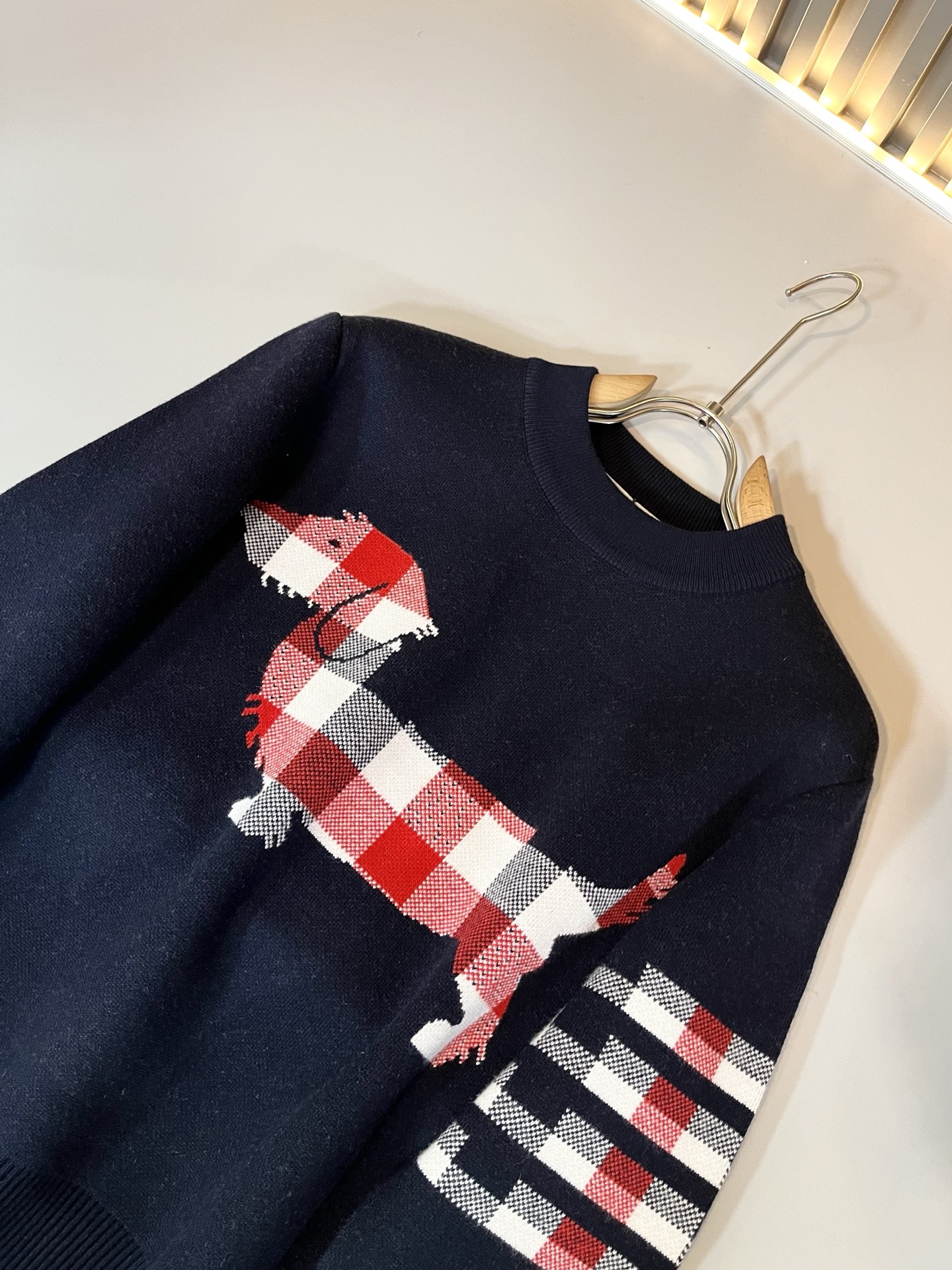 ThomBrow*e汤姆*朗2025秋冬新款男女同款👫针织羊毛衫，今年的专柜新品，男女同款👫超软羊毛面料