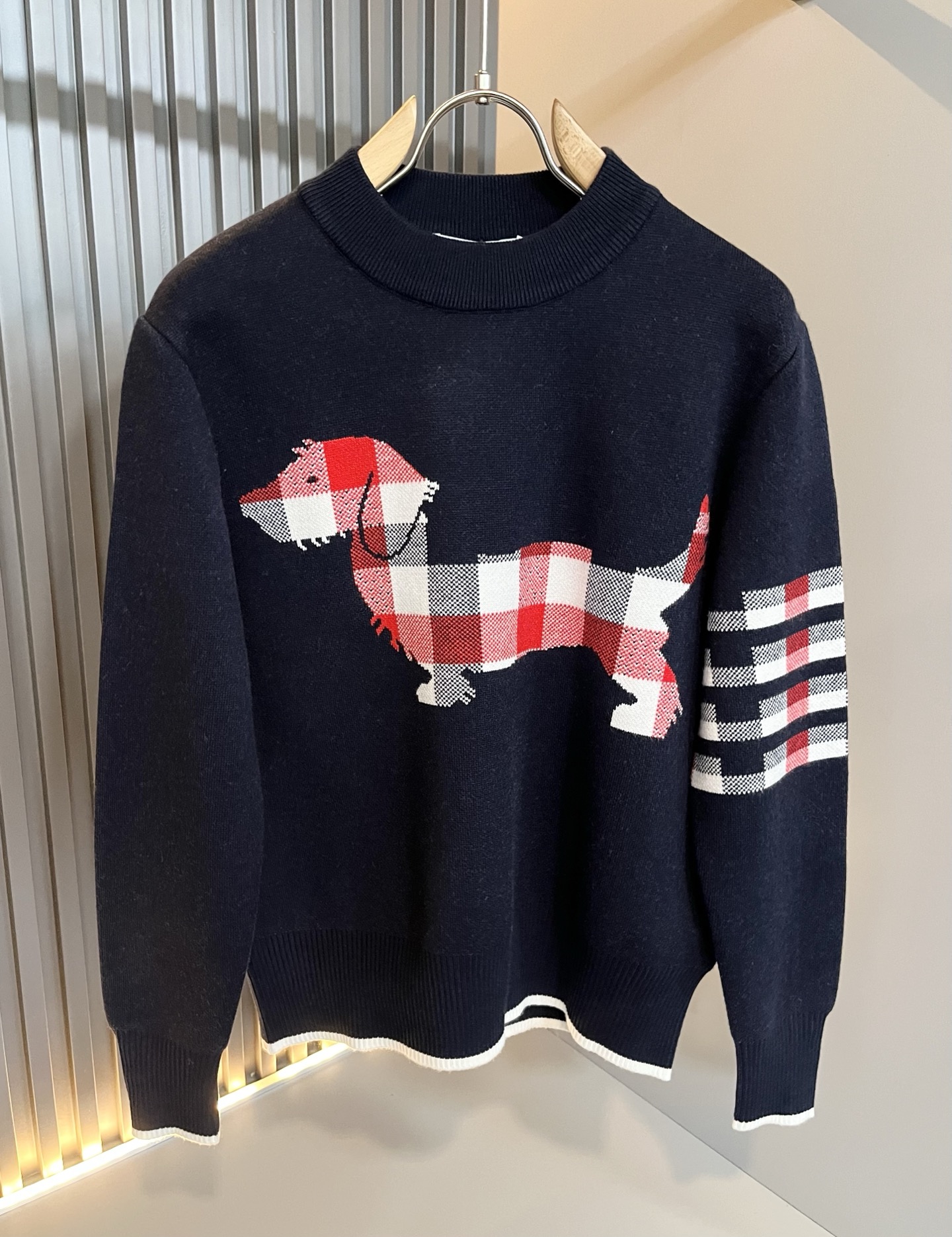 ThomBrow*e汤姆*朗2025秋冬新款男女同款👫针织羊毛衫，今年的专柜新品，男女同款👫超软羊毛面料