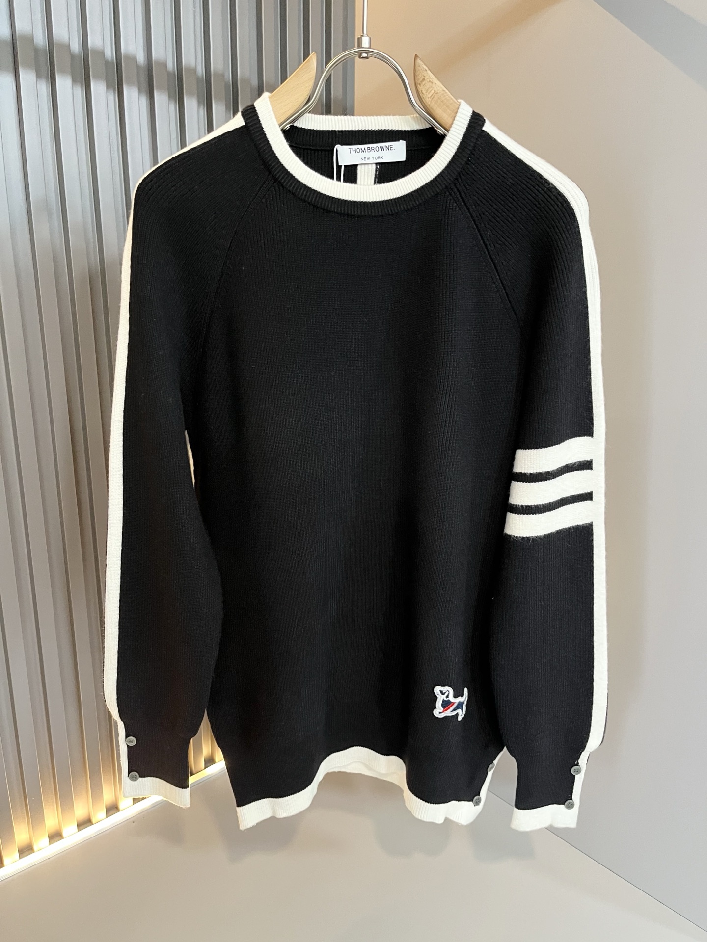 ThomBrow*e汤姆*朗2025秋冬新款男女同款👫针织羊毛衫，今年的专柜新品，男女同款👫超软羊毛面料