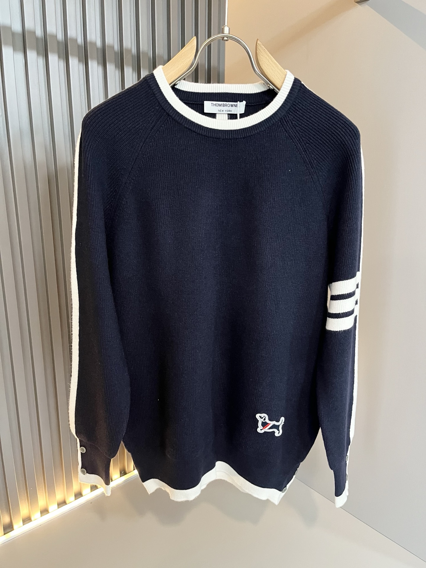 ThomBrow*e汤姆*朗2025秋冬新款男女同款👫针织羊毛衫，今年的专柜新品，男女同款👫超软羊毛面料