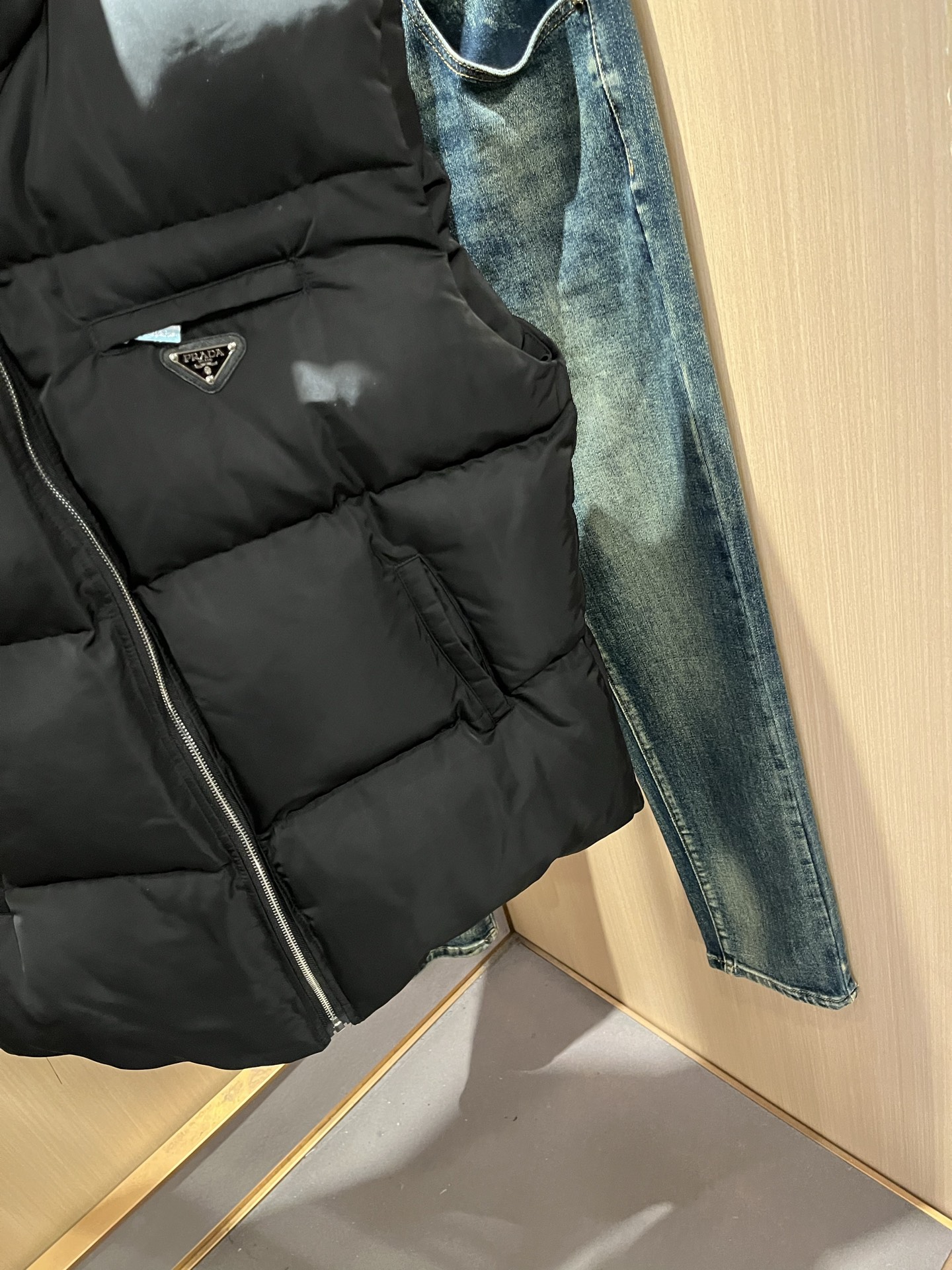 PRAD*A普*达2025秋冬休闲棉服马甲外套，最新时尚休闲拉链夹克，时尚夹克外套!贸易公司渠道稀出，同