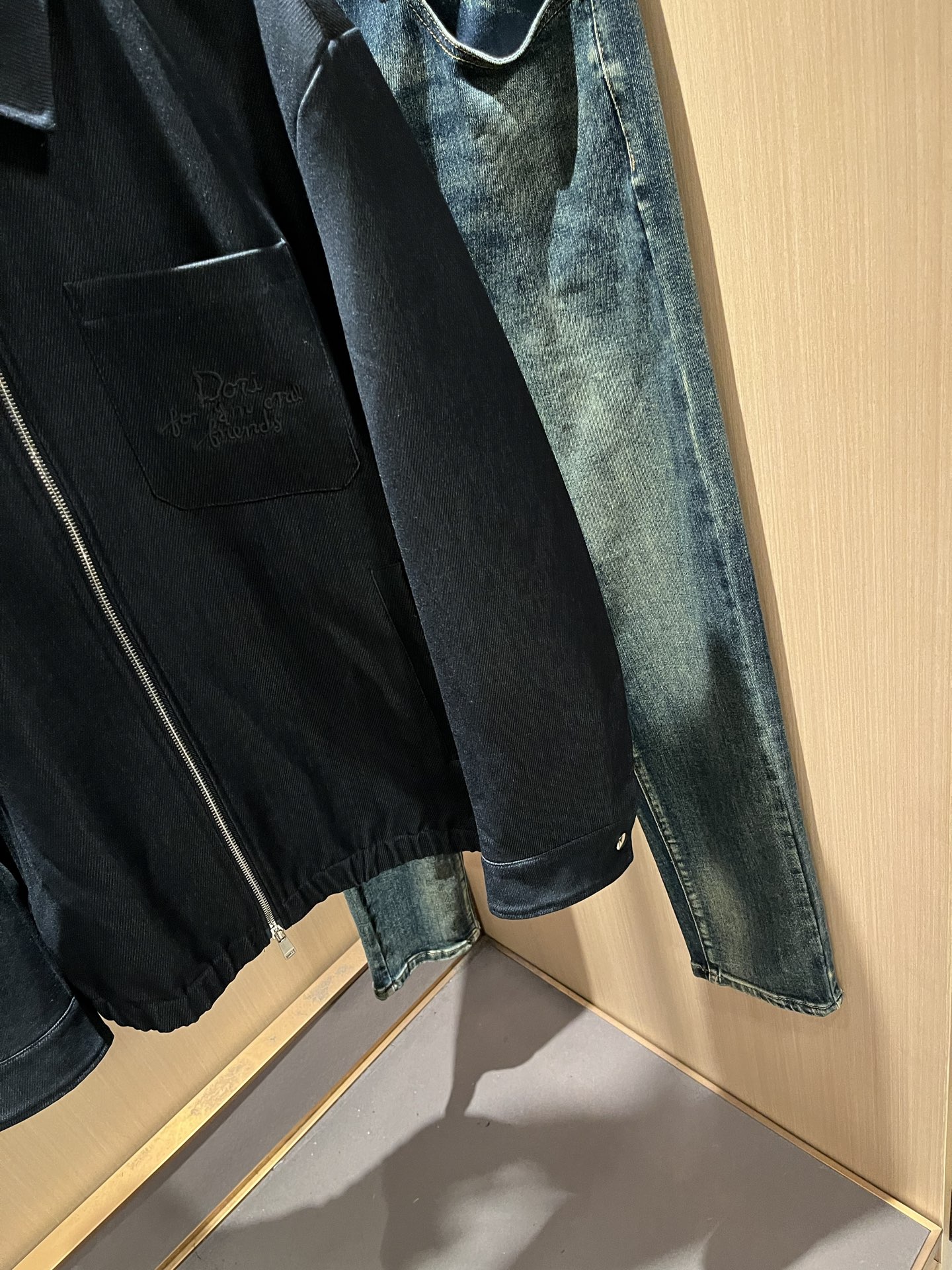 Dio*r迪*奥 2025秋冬男士休闲夹克外套，最新时尚休闲拉链夹克，贸易公司渠道稀出，同步官网发售，男