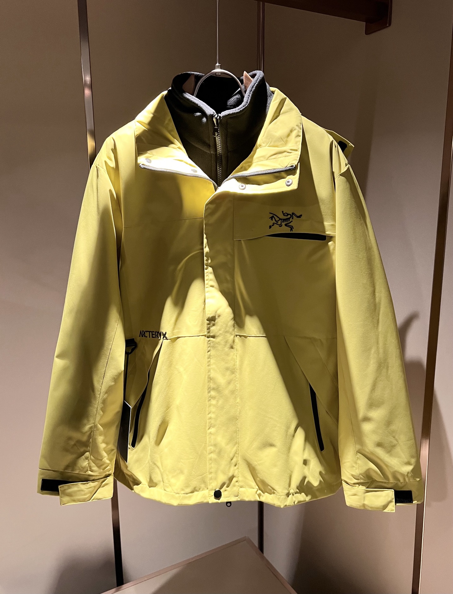 ARCTER*X始*祖鸟 ⚠️两件套！2025秋冬新款男士冲锋衣夹克外套，⚠️内胆摇粒绒拆卸一两穿！户外