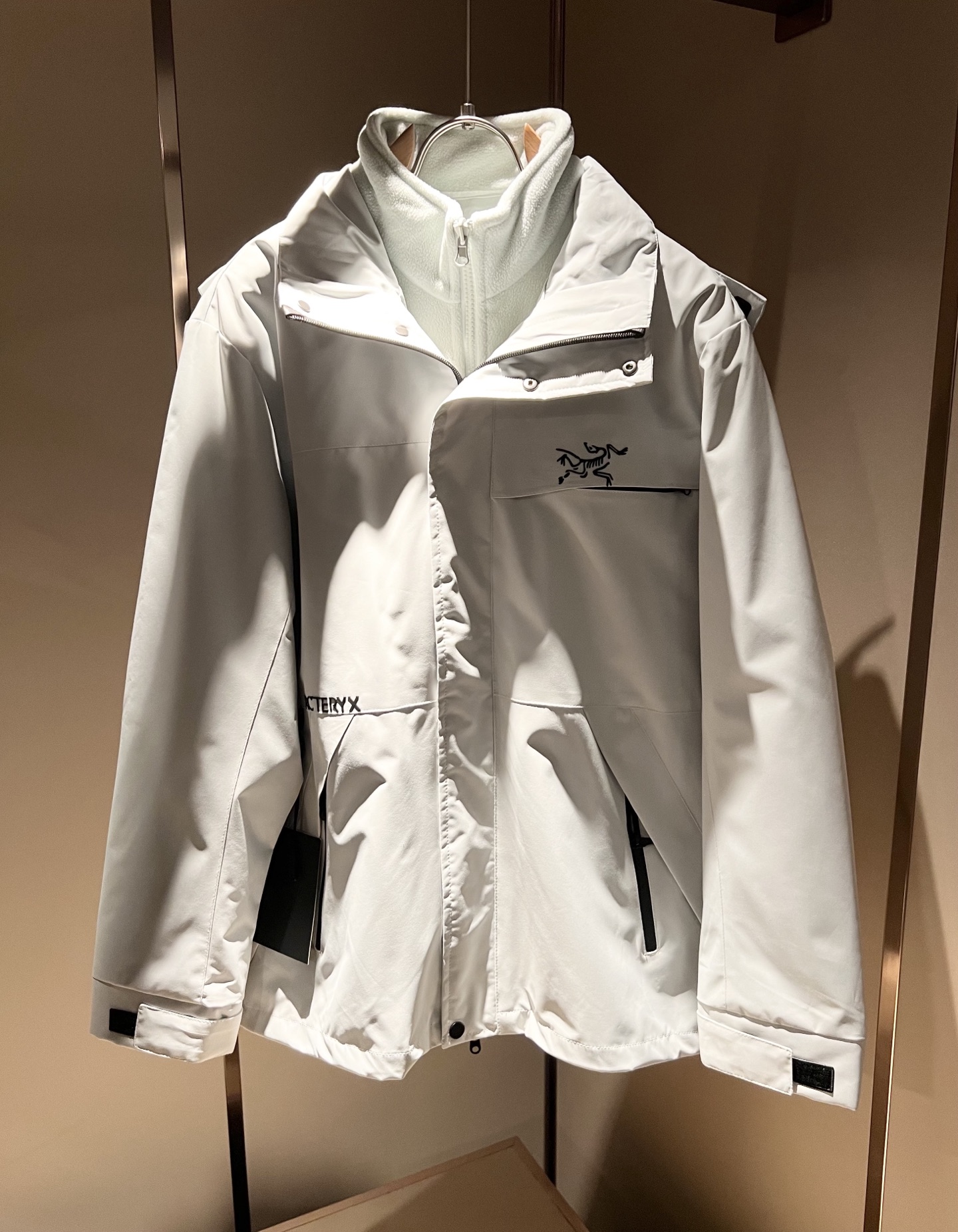 ARCTER*X始*祖鸟 ⚠️两件套！2025秋冬新款男士冲锋衣夹克外套，⚠️内胆摇粒绒拆卸一两穿！户外