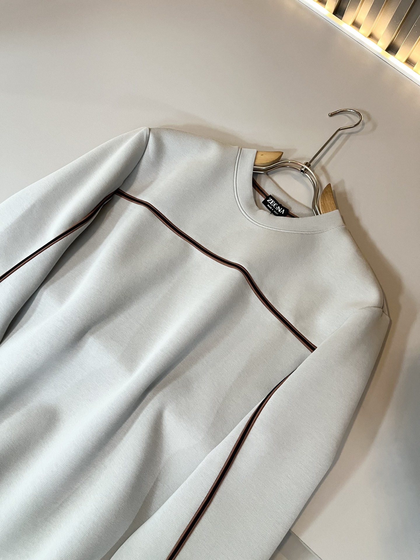 Ermenegildo Zeg*a杰*亚 2025秋冬新款男士休闲卫衣，压轴的渠道货出现了！！柜台同步销