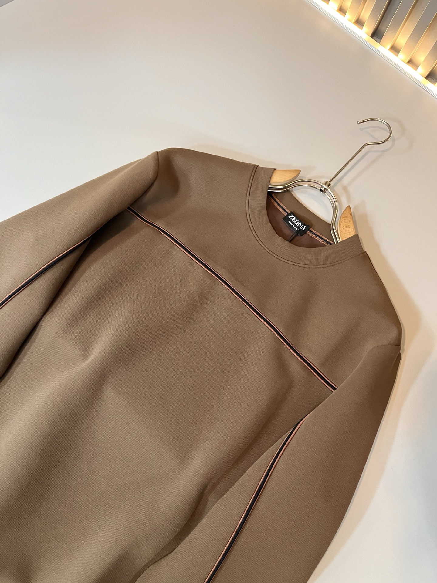 Ermenegildo Zeg*a杰*亚 2025秋冬新款男士休闲卫衣，压轴的渠道货出现了！！柜台同步销