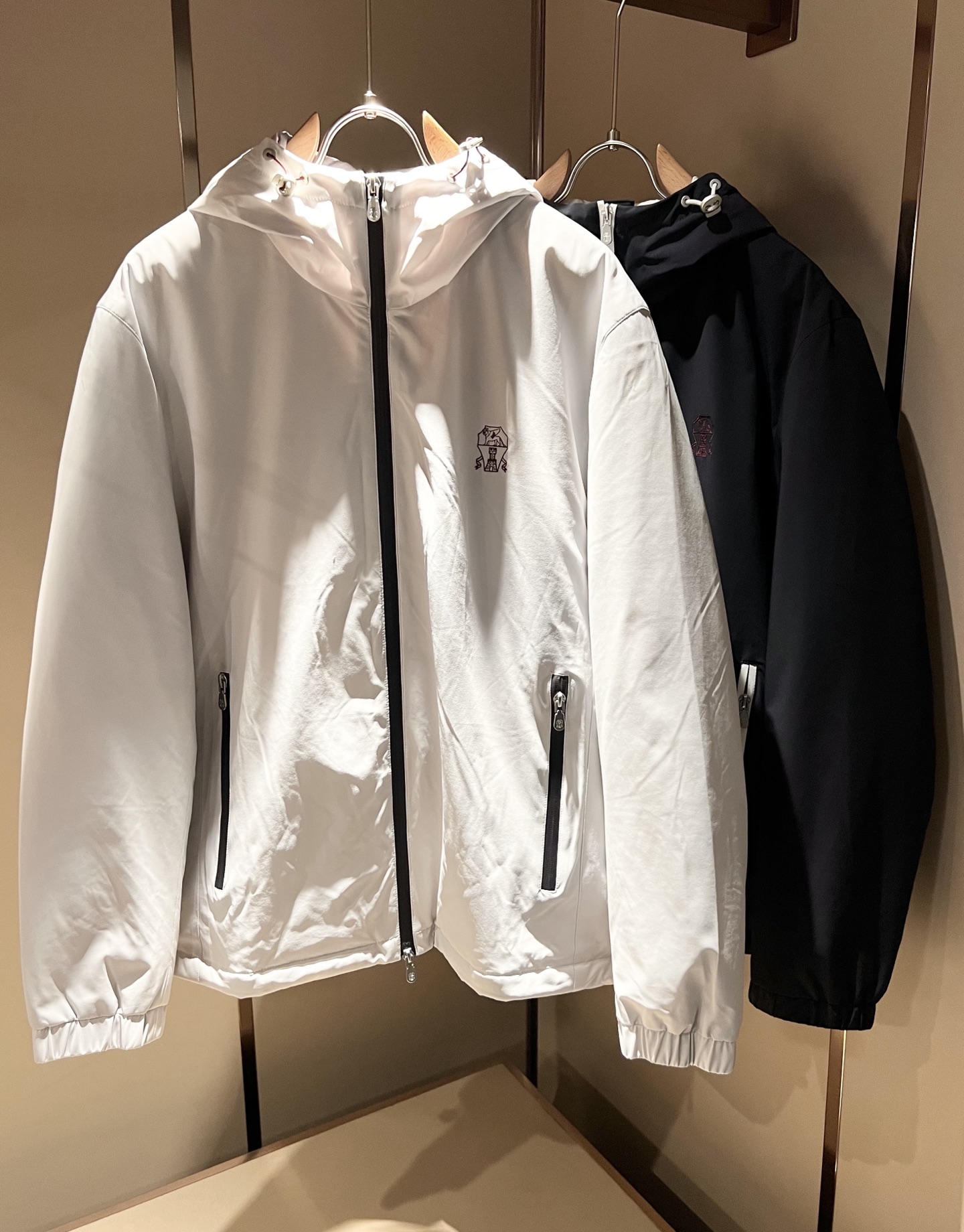 BC-Brunello Cucineli 2025秋冬男女同款👫羽绒服外套，羽绒面料夹克 防水羽绒服保暖