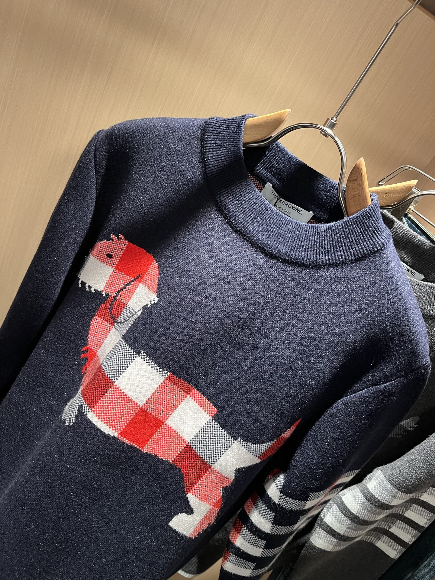 ThomBrow*e汤姆*朗2025秋冬新款男女同款👫针织羊毛衫，今年的专柜新品，男女同款👫超软羊毛面料