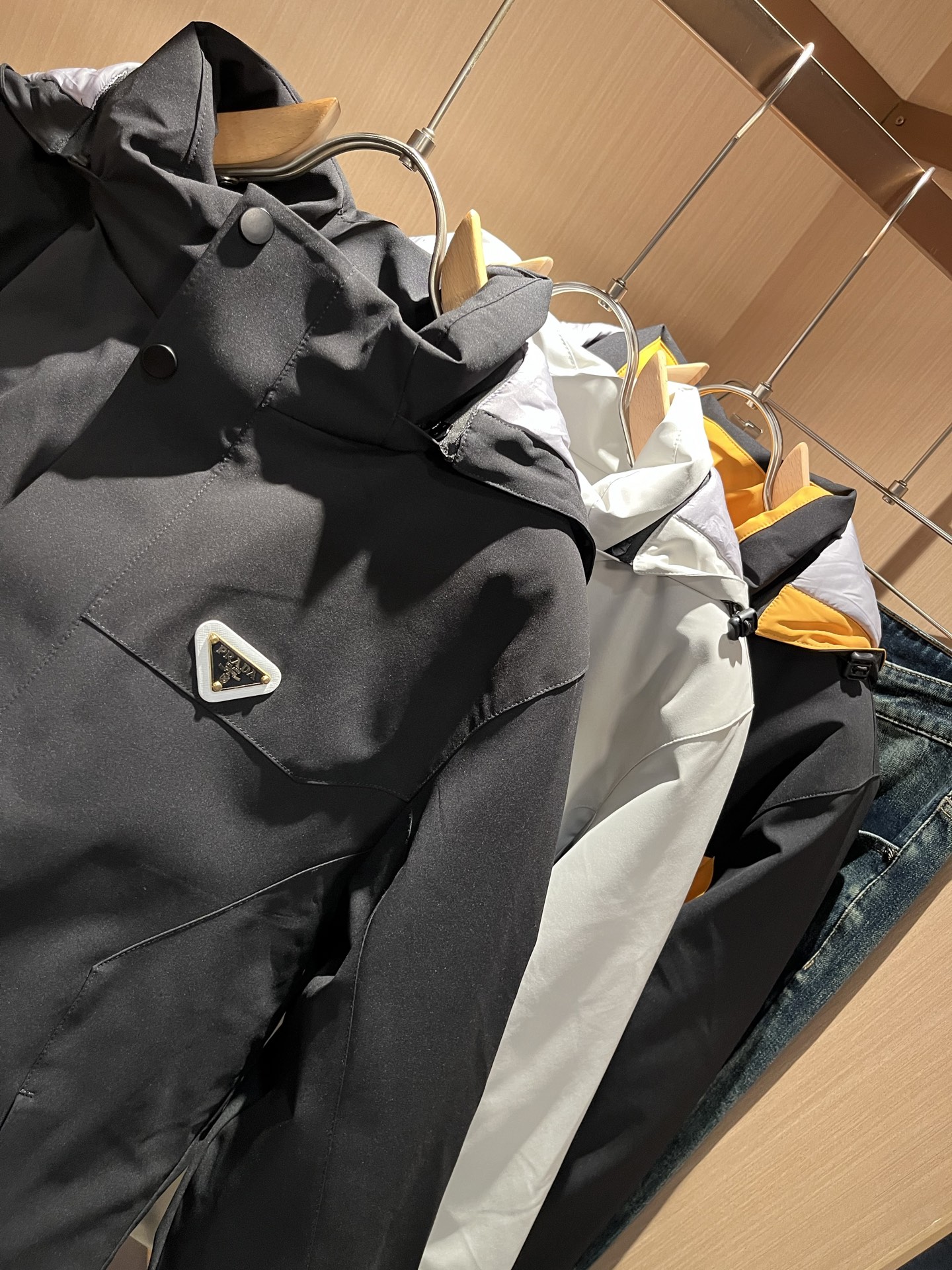 PRAD*A普*达2025秋冬休闲棉服夹克外套，最新时尚休闲拉链夹克，时尚夹克外套!贸易公司渠道稀出，同