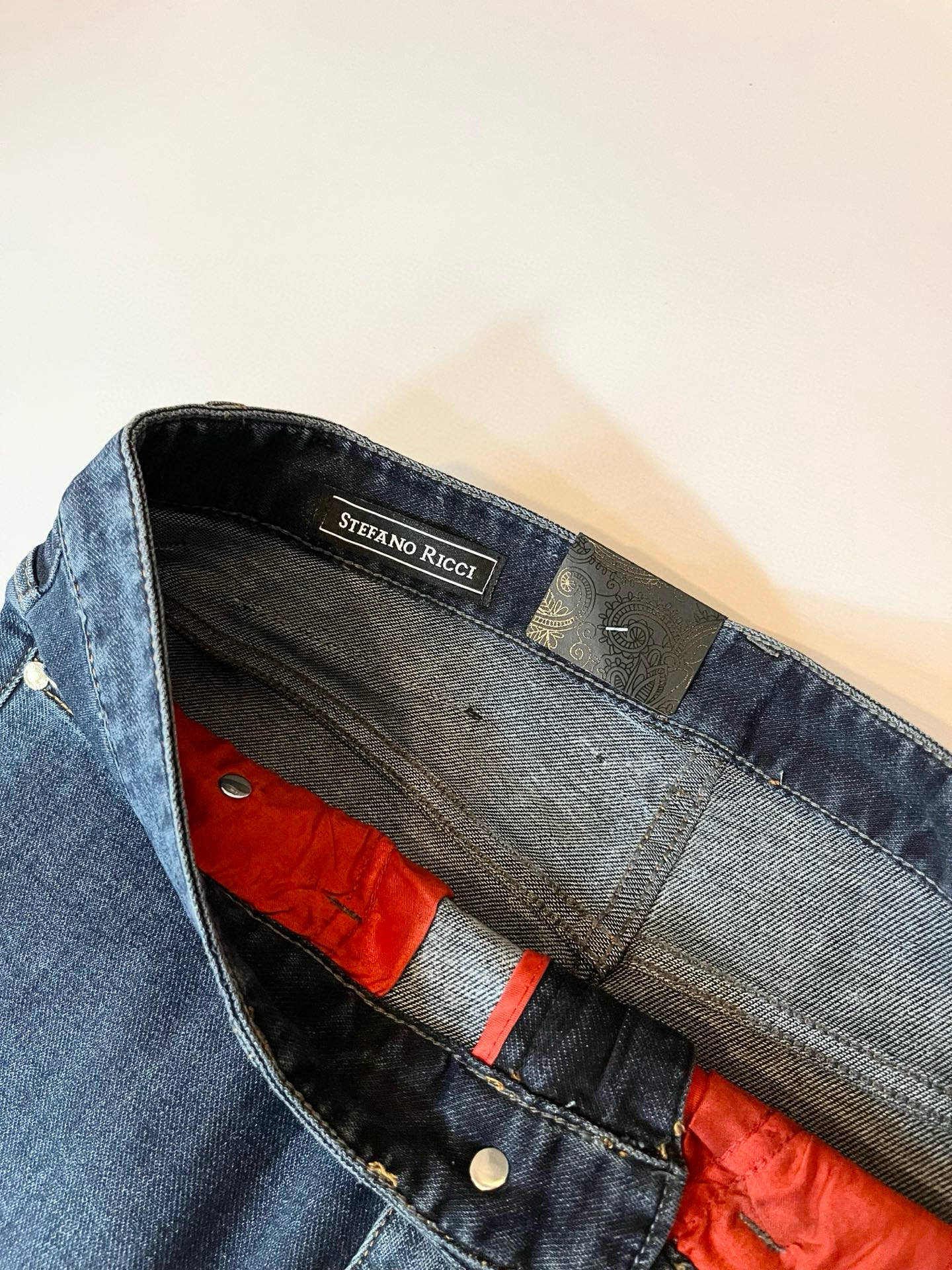 STEFANO RIC*I/史蒂芬.尼治 2025秋冬男士原单休闲牛仔裤，重磅推荐！品质“牛啤” 此款所