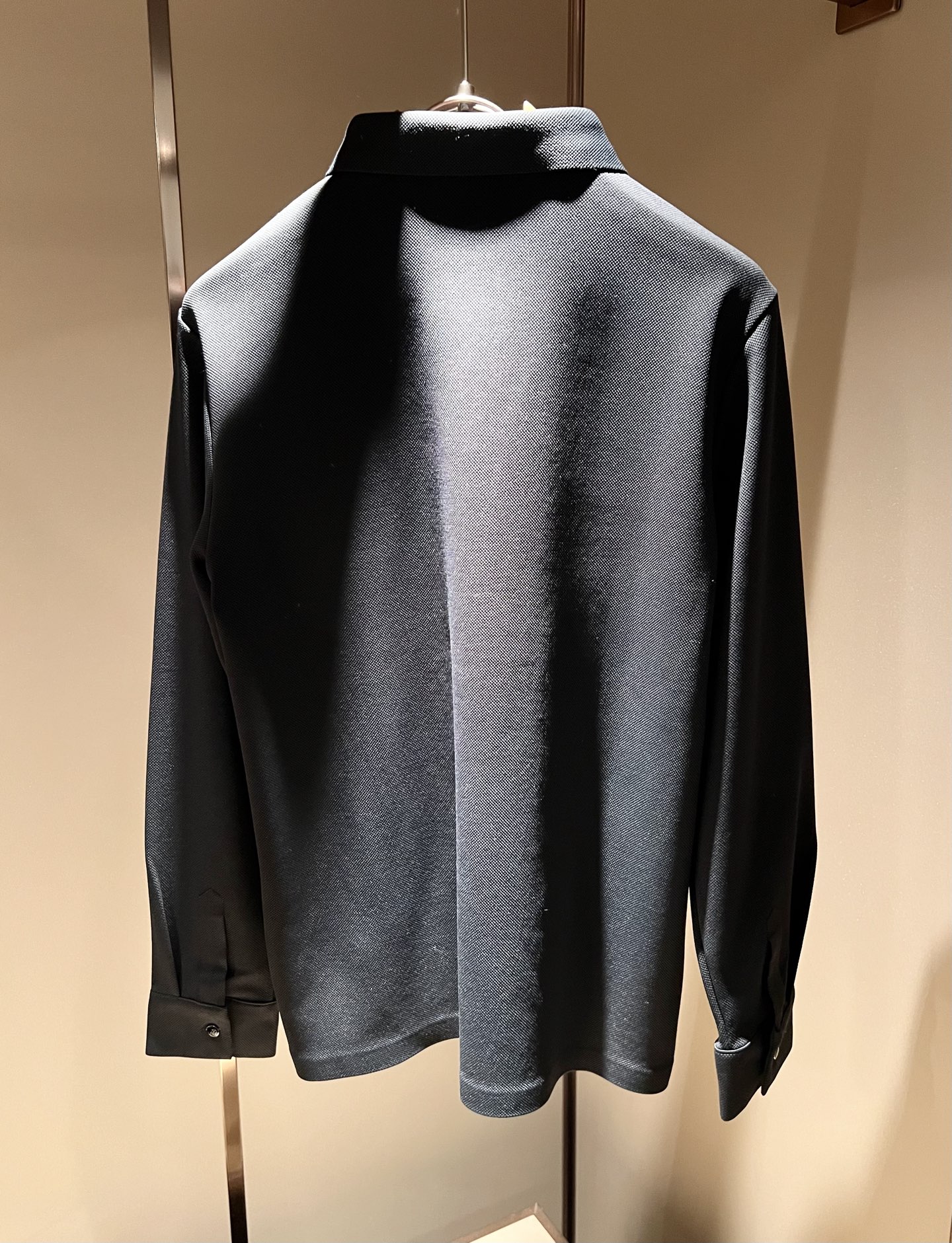 保罗POLOSPORT 2025秋冬新款男士长袖Polo衫，简约纯色时尚款不乏有许多设计大咖们都对于纯色