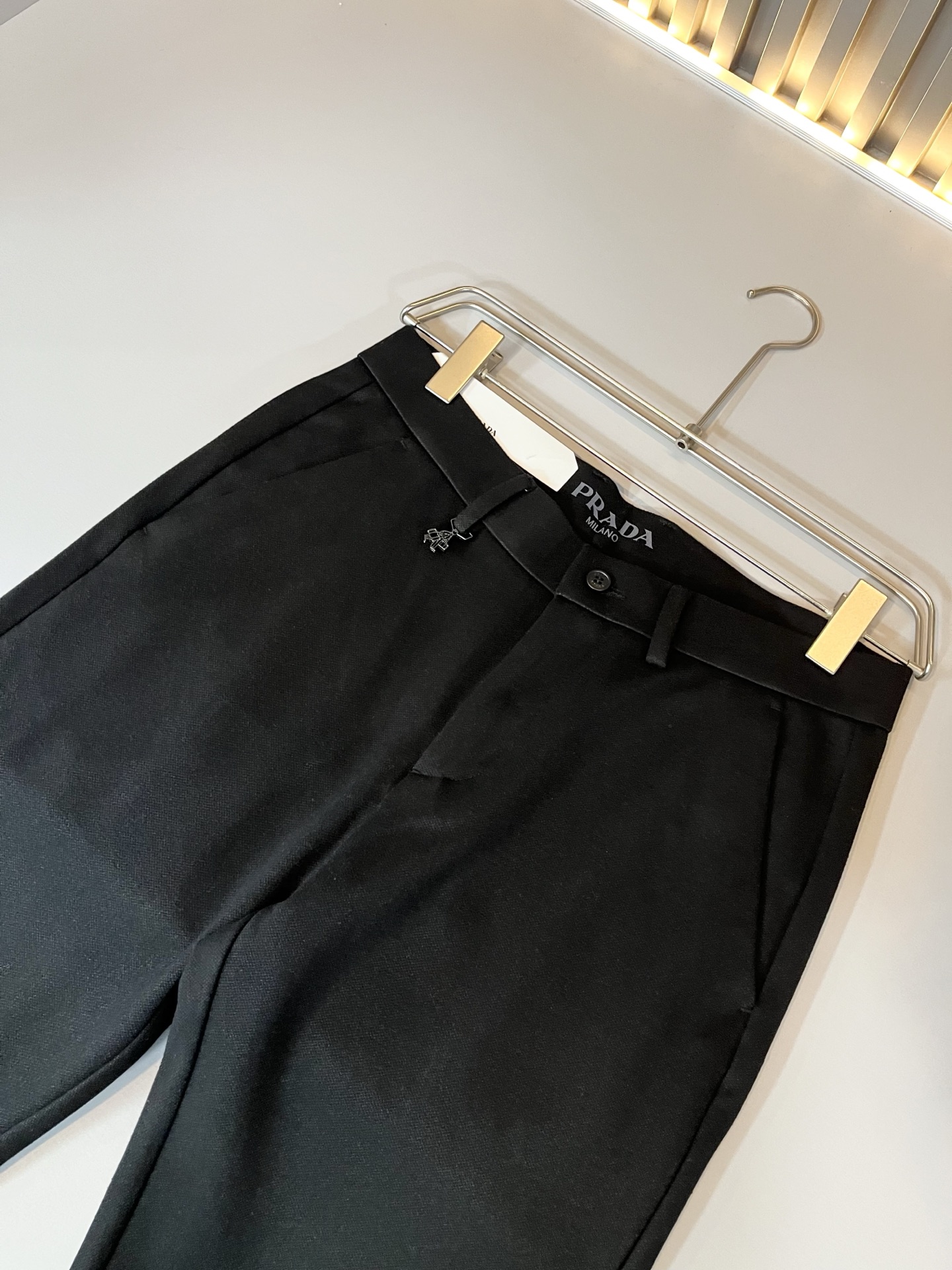 PRA*DA 普*达 2025秋冬新款羊绒西裤，男士经典商务休闲基础长裤西裤！贸易公司渠道稀出，领先官网