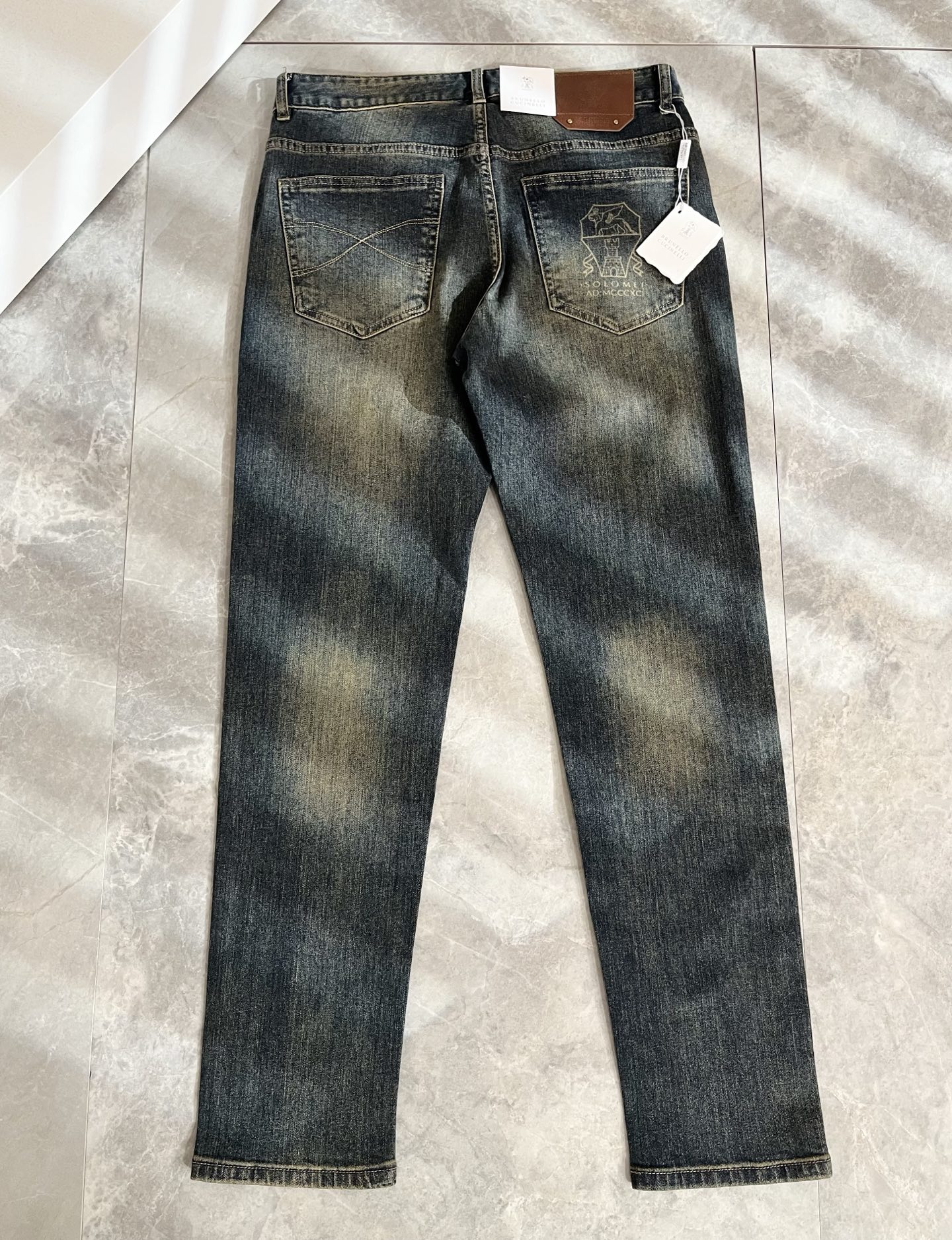 BC-Brunello Cucineli 2025秋冬新品男士时装款高端休闲牛仔裤，香港洋行渠道货，日本