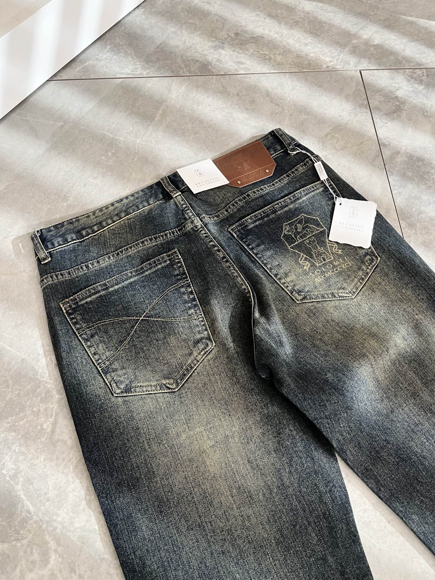 BC-Brunello Cucineli 2025秋冬新品男士时装款高端休闲牛仔裤，香港洋行渠道货，日本