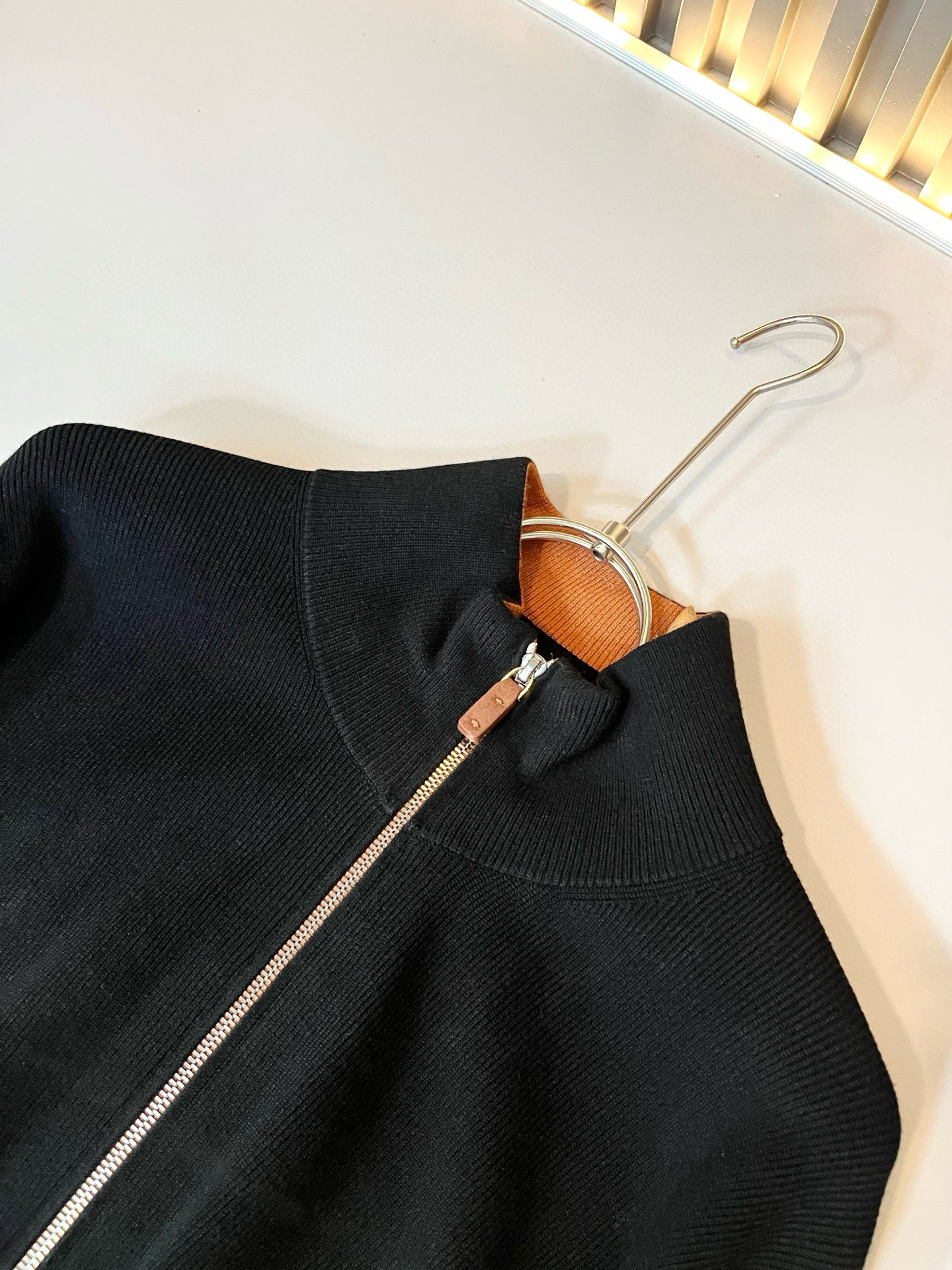 Ermenegildo Zeg*a杰*亚 2025秋冬新品男士休闲拉链针织羊毛衫，外贸公司订单！是杰尼亚