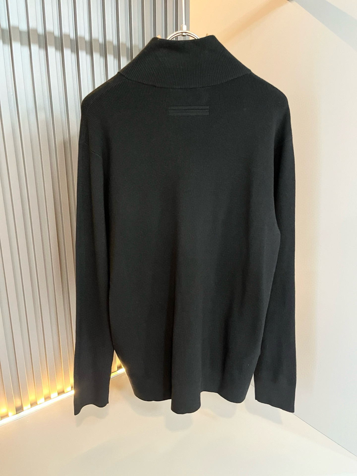 Ermenegildo Zeg*a杰*亚 2025秋冬新品男士休闲拉链针织羊毛衫，外贸公司订单！是杰尼亚