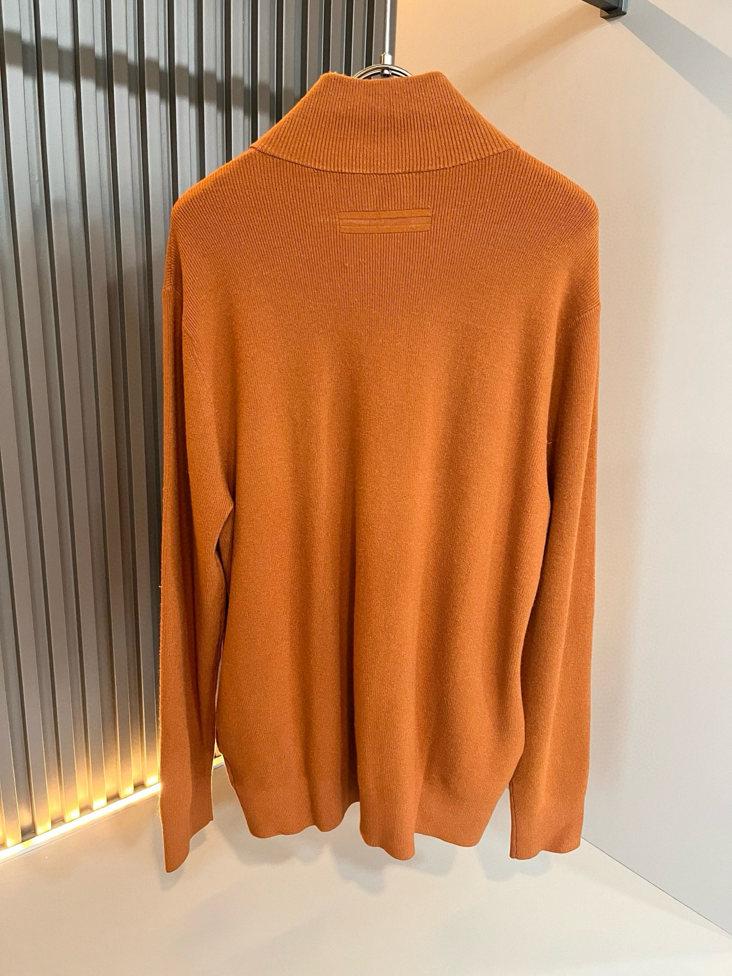 Ermenegildo Zeg*a杰*亚 2025秋冬新品男士休闲拉链针织羊毛衫，外贸公司订单！是杰尼亚