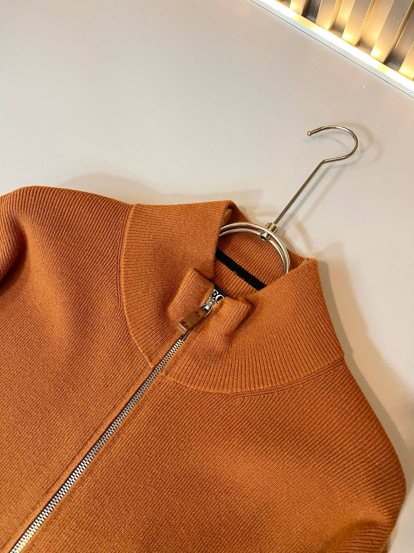 Ermenegildo Zeg*a杰*亚 2025秋冬新品男士休闲拉链针织羊毛衫，外贸公司订单！是杰尼亚