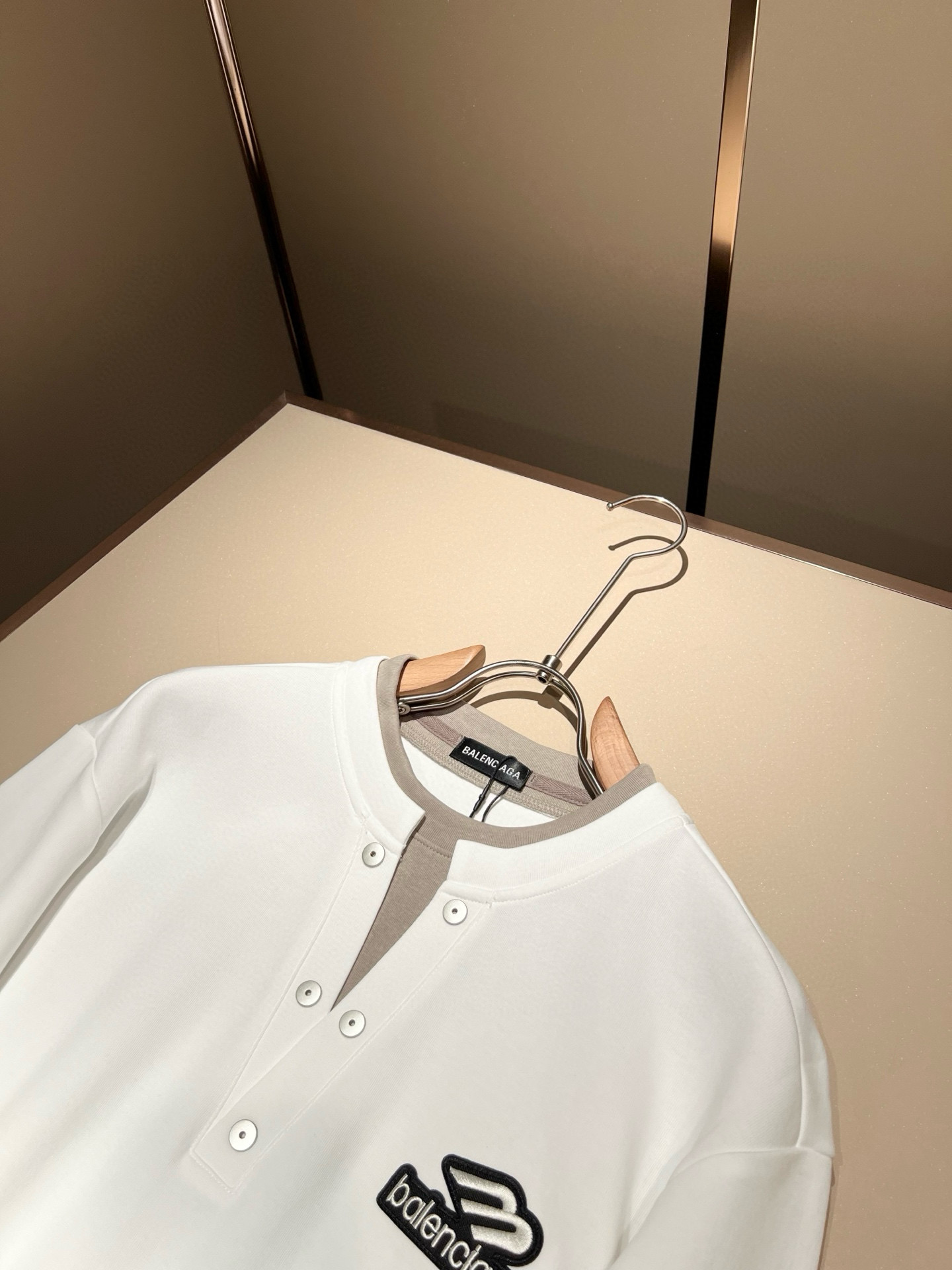 BALENCIA*巴黎*家 2025秋冬最新款百搭卫衣，男女同款👫❤️经典标志图案字母logo图案刺绣工