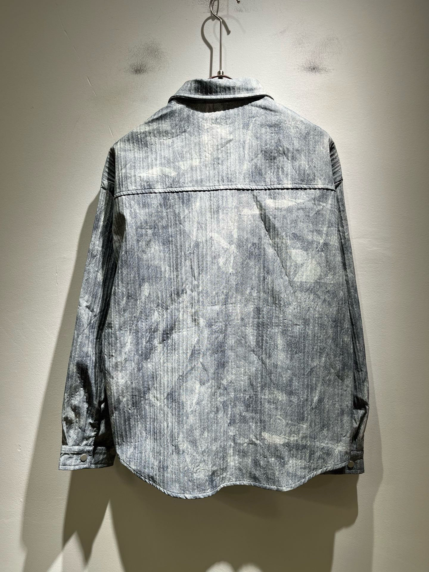 BALENCI*GA巴黎*家 2025秋冬新款男女同款👫衬衣，走秀图案印花时尚休闲衬衣，标志logo图案