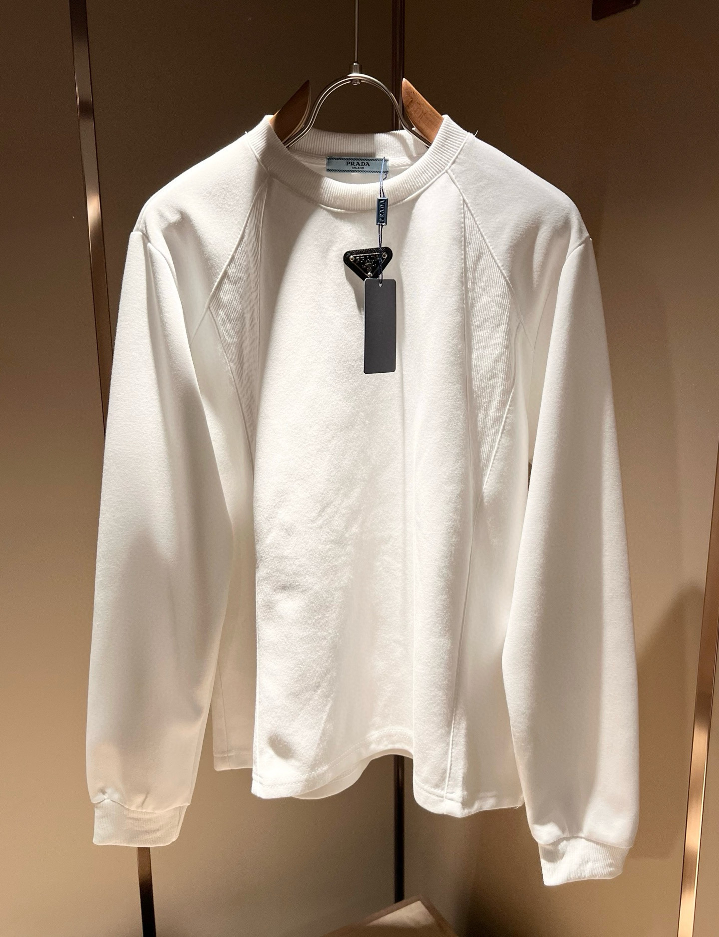 PRAD*A普*达2025秋冬新款男女同款👫长袖卫衣，最新款全网独家首上！！~既经典有时尚百搭，谁不爱啊