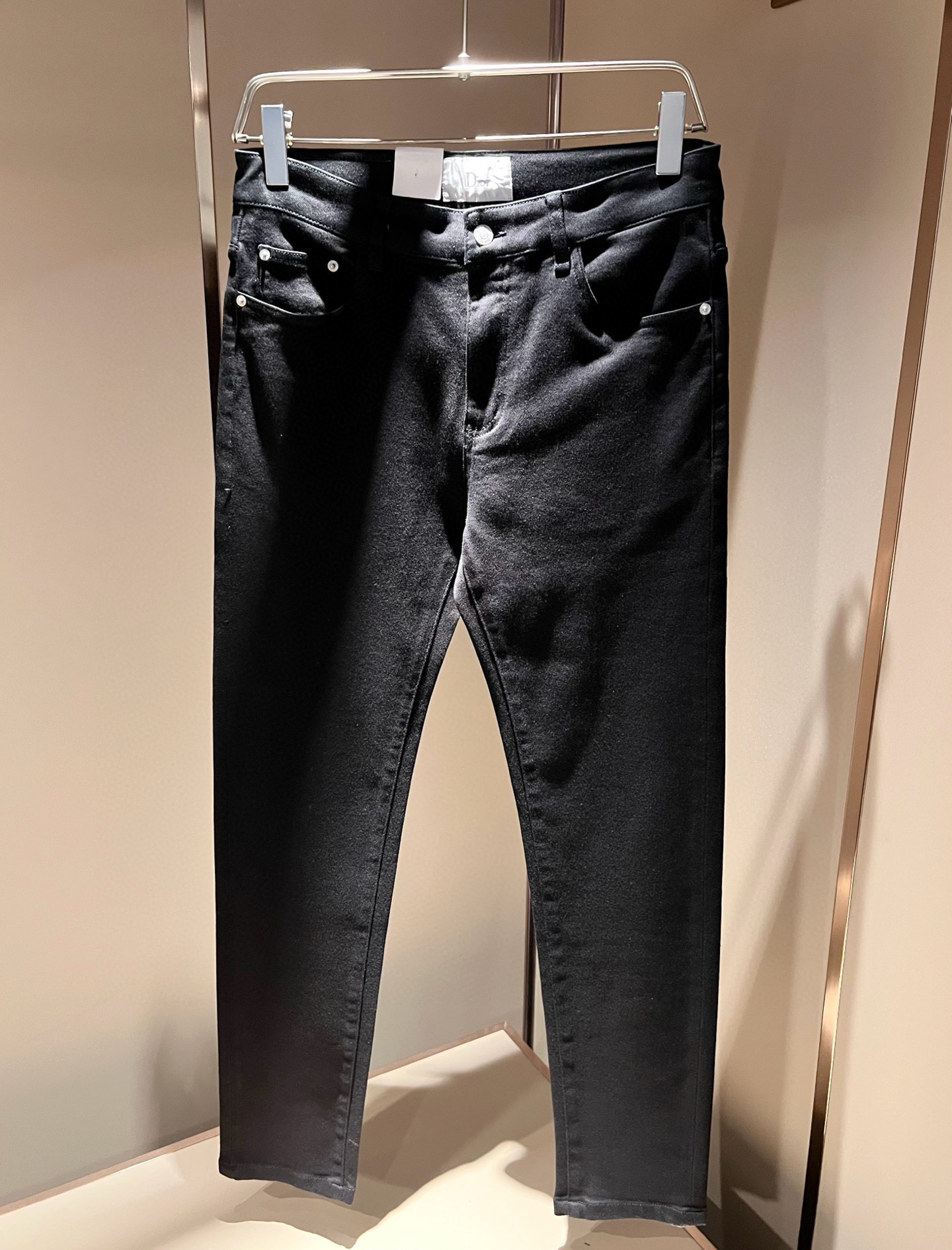 【⚠️🌾退换】Dio*r 迪家 2025秋冬男士水洗小直筒牛仔裤！贸易公司渠道牛货，品相超赞，时尚圈万能