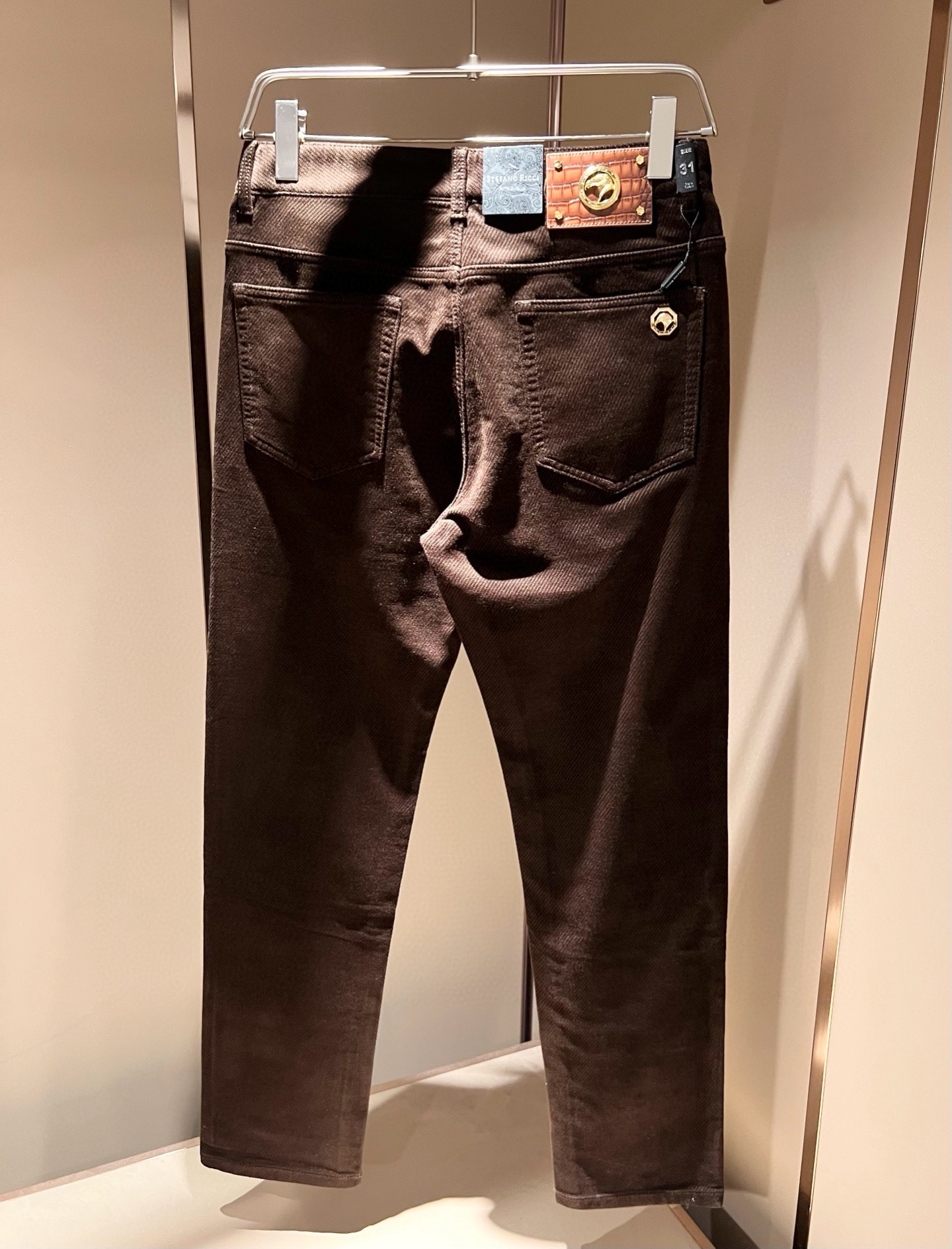 【⚠️🌾退换】STEFANO RIC*I/史蒂芬.尼治 2025秋冬男士原单灯芯绒休闲裤，重磅推荐！品质