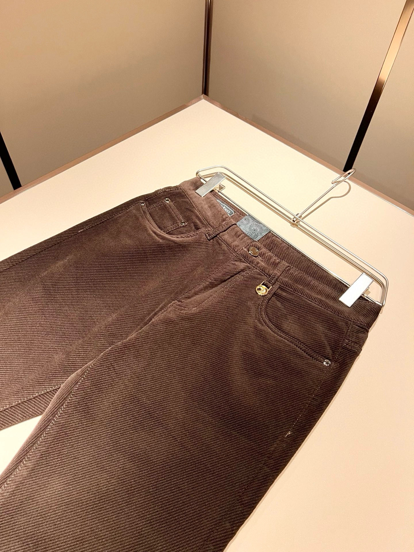 【⚠️🌾退换】STEFANO RIC*I/史蒂芬.尼治 2025秋冬男士原单灯芯绒休闲裤，重磅推荐！品质