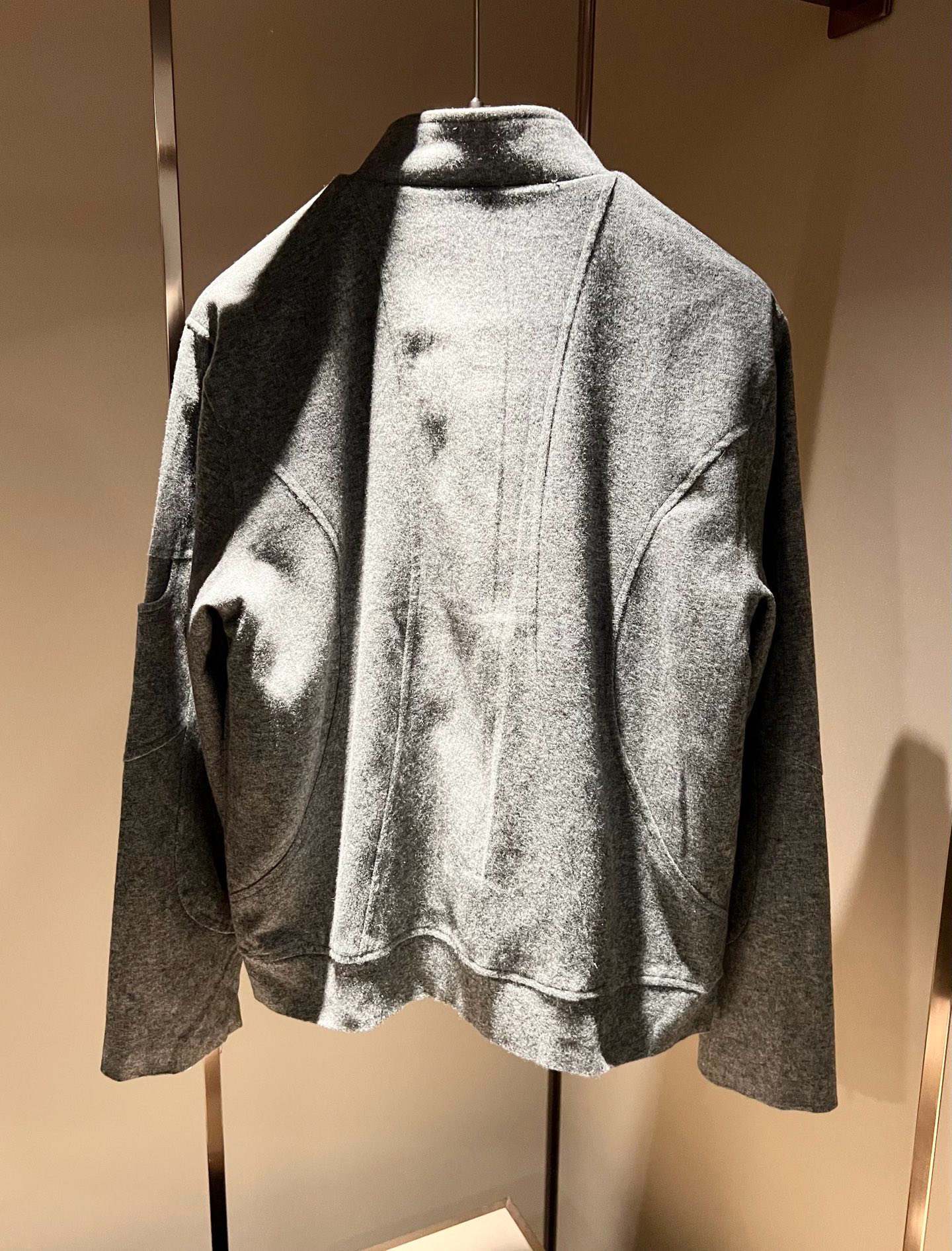 【⚠️🌾退换】Monc*ler蒙*口 2025秋冬经典羊毛呢外套，都市时尚休闲款！面料超软面料帅酷爆款夹