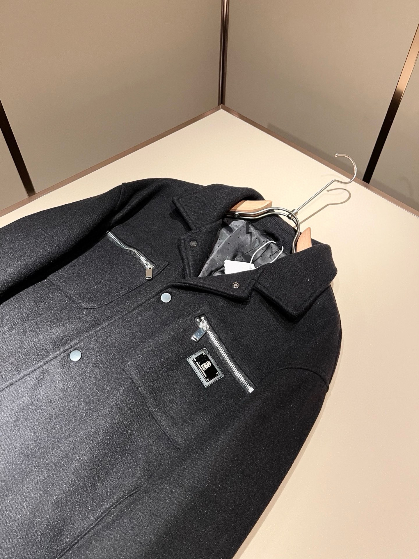 【⚠️🌾退换】Loro Piana诺悠翩雅 2025秋冬新品男士休闲夹克外套，外贸公司订单！客供羊毛呢材