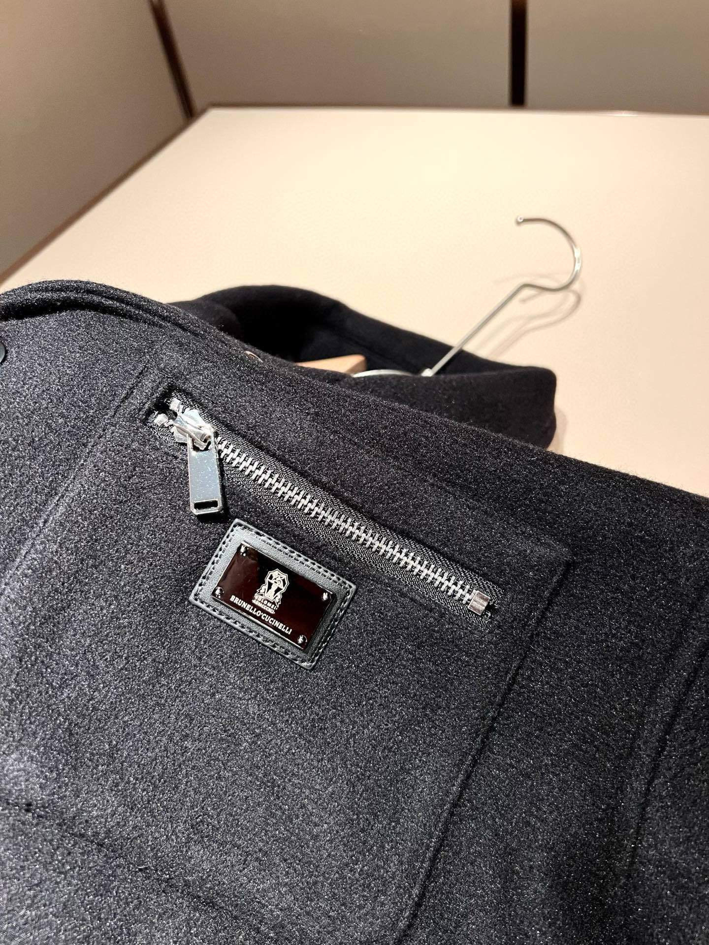 【⚠️🌾退换】Loro Piana诺悠翩雅 2025秋冬新品男士休闲夹克外套，外贸公司订单！客供羊毛呢材