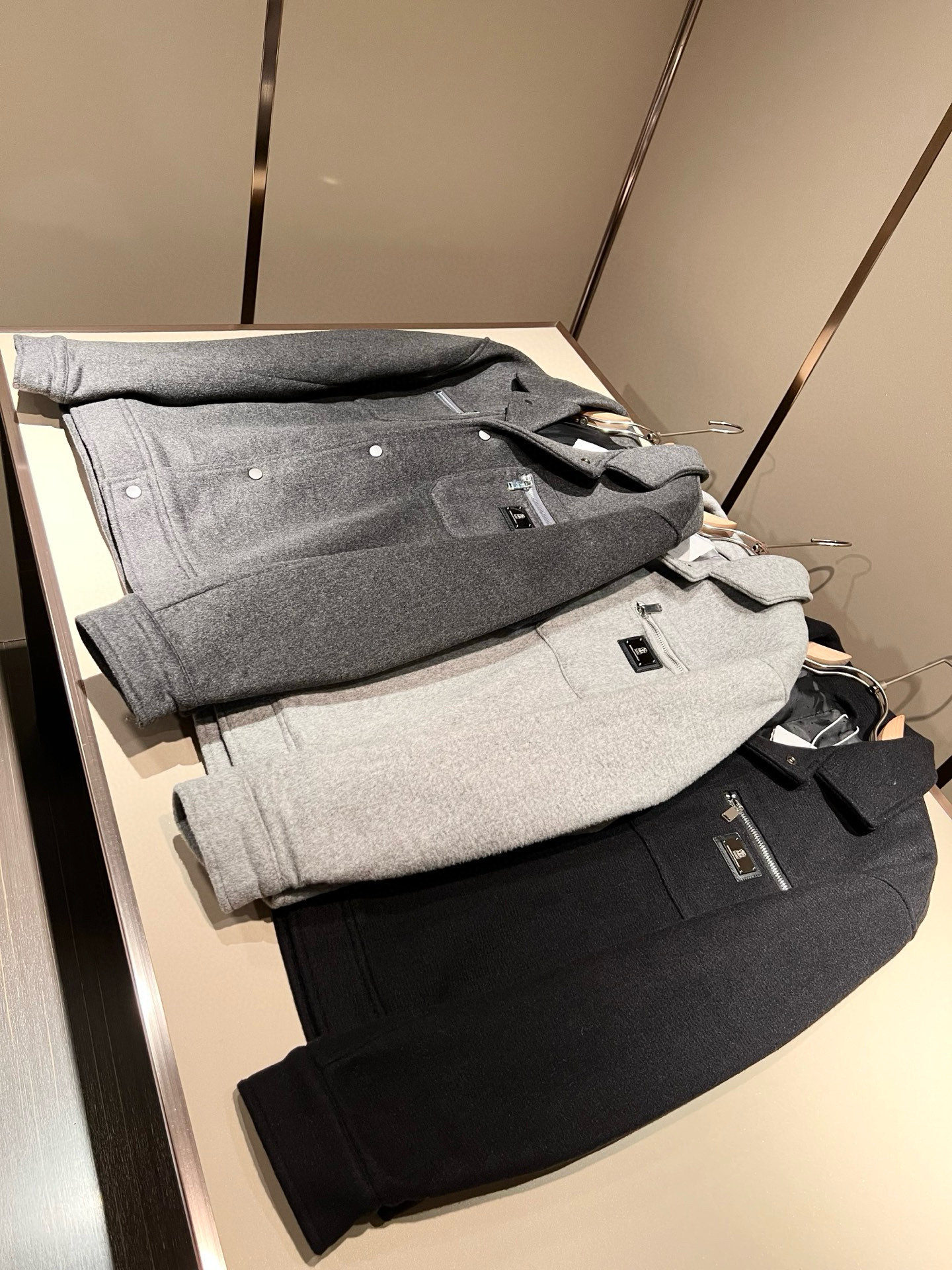 【⚠️🌾退换】Loro Piana诺悠翩雅 2025秋冬新品男士休闲夹克外套，外贸公司订单！客供羊毛呢材