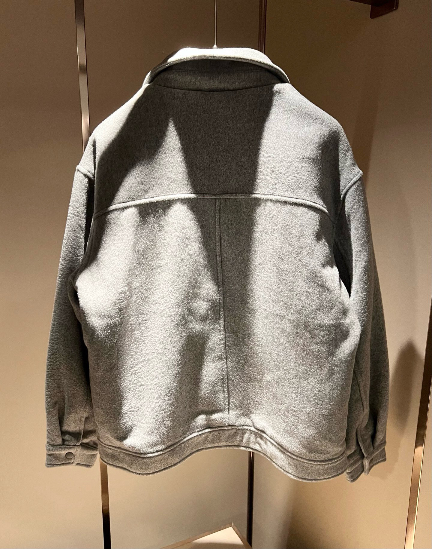 【⚠️🌾退换】Loro Piana诺悠翩雅 2025秋冬新品男士休闲夹克外套，外贸公司订单！客供羊毛呢材