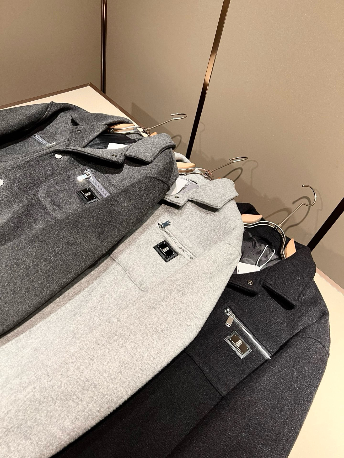 【⚠️🌾退换】Loro Piana诺悠翩雅 2025秋冬新品男士休闲夹克外套，外贸公司订单！客供羊毛呢材