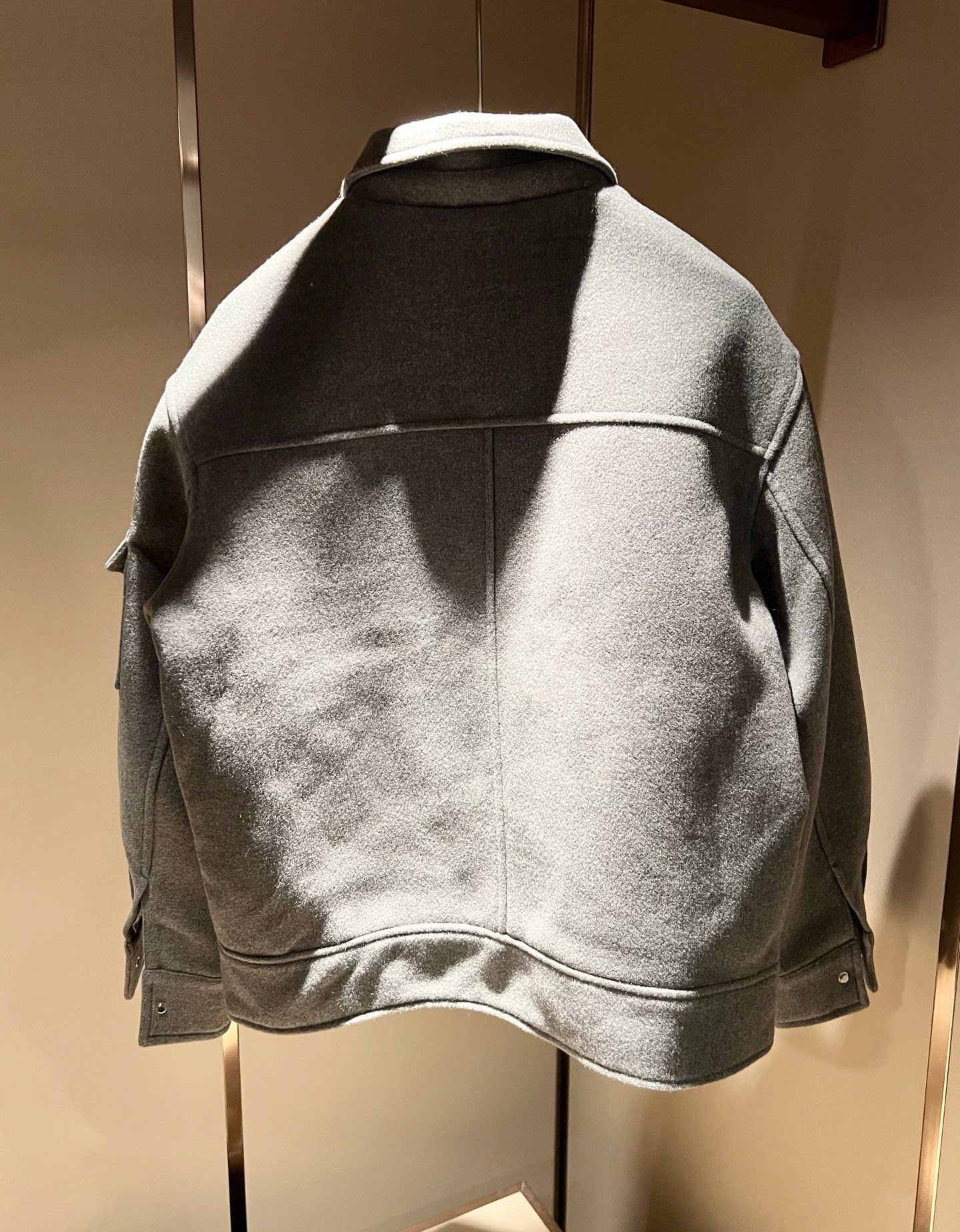 【⚠️🌾退换】PRAD*A普*达 2025秋冬休闲羊毛呢夹克外套，最新时尚休闲西服套装，贸易公司渠道稀出