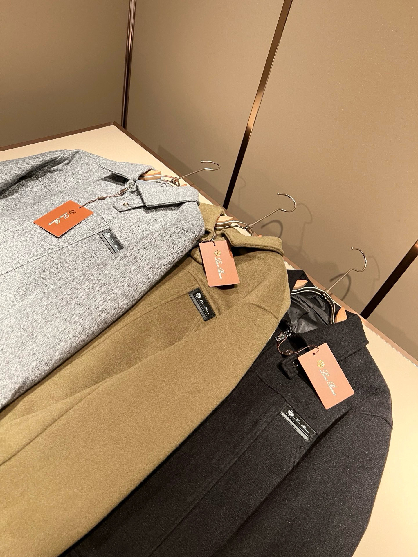 【⚠️🌾退换】Loro Piana诺悠翩雅 2025秋冬新品男士休闲夹克外套，外贸公司订单！客供羊毛呢材