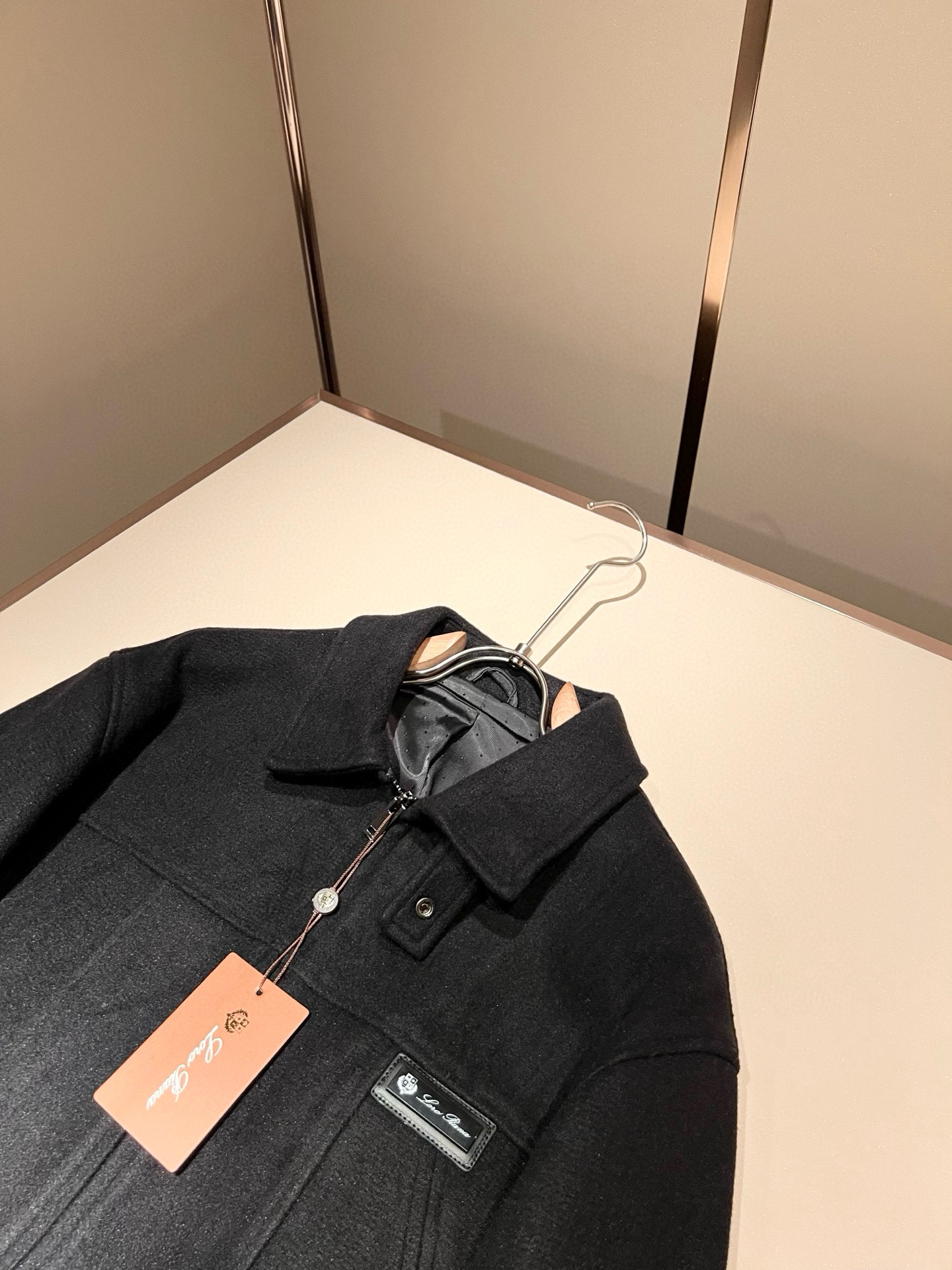 【⚠️🌾退换】Loro Piana诺悠翩雅 2025秋冬新品男士休闲夹克外套，外贸公司订单！客供羊毛呢材