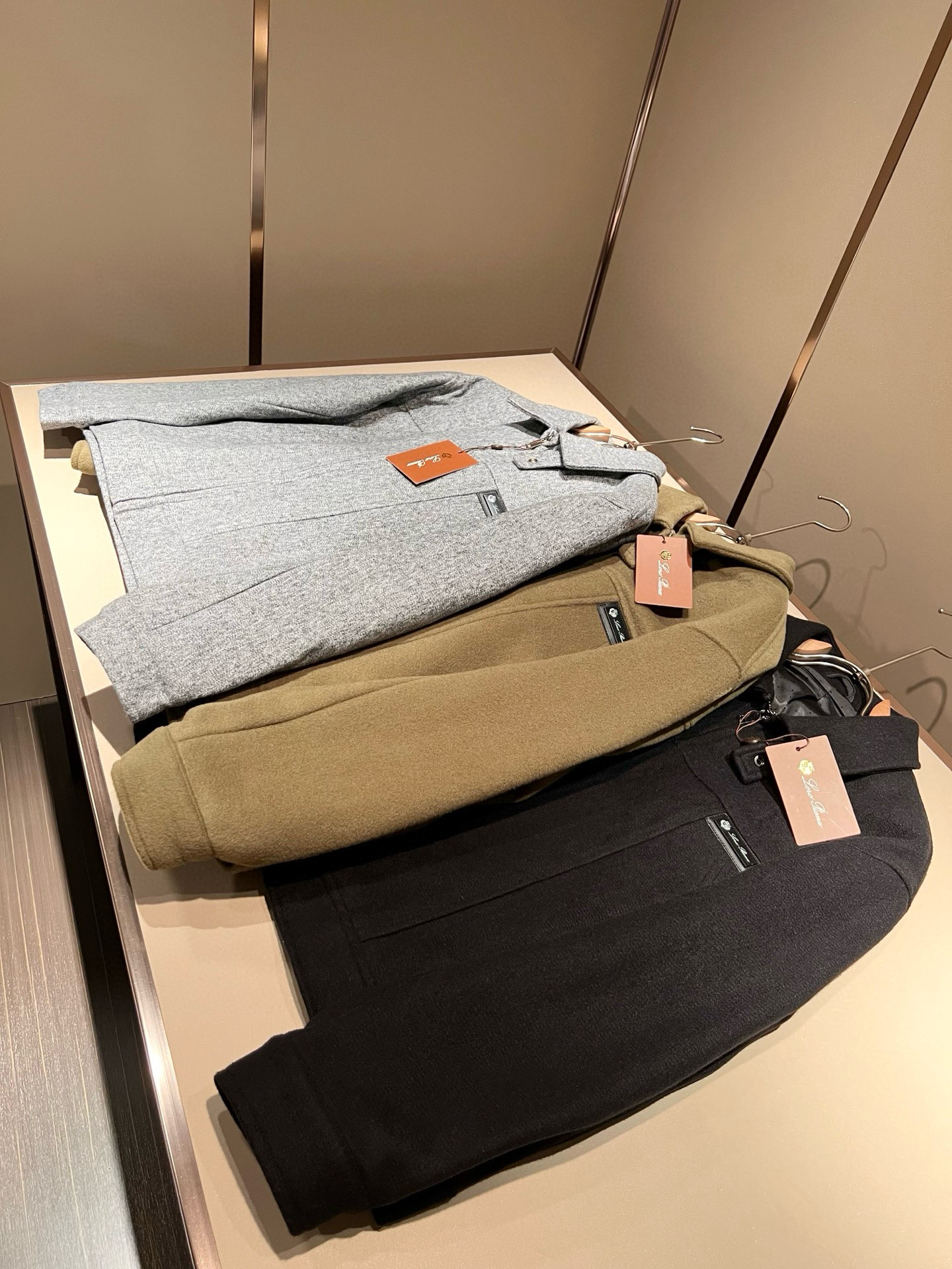 【⚠️🌾退换】Loro Piana诺悠翩雅 2025秋冬新品男士休闲夹克外套，外贸公司订单！客供羊毛呢材