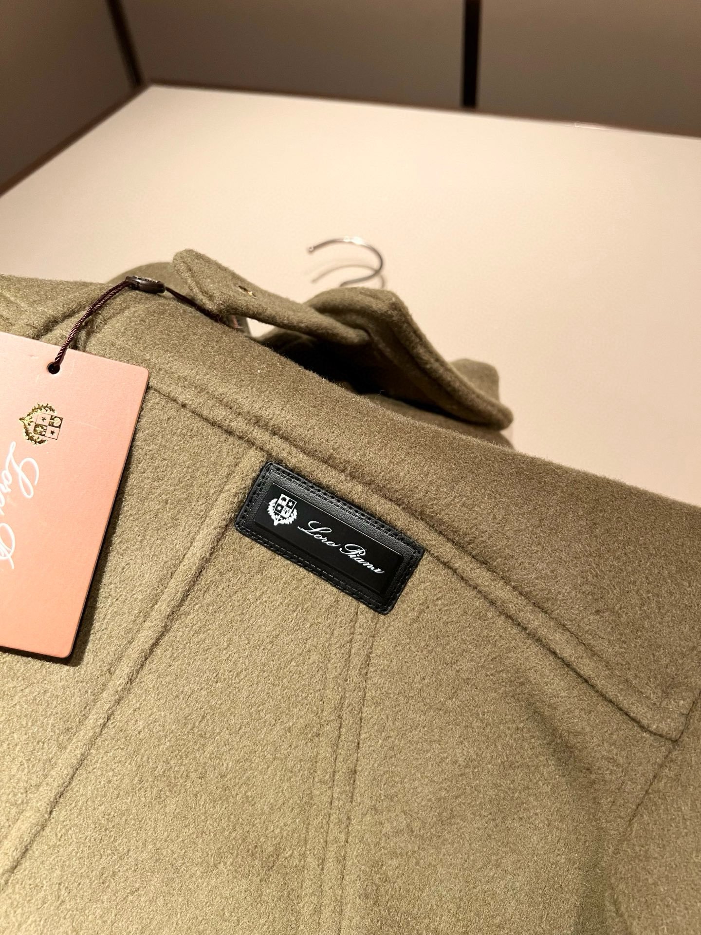 【⚠️🌾退换】Loro Piana诺悠翩雅 2025秋冬新品男士休闲夹克外套，外贸公司订单！客供羊毛呢材