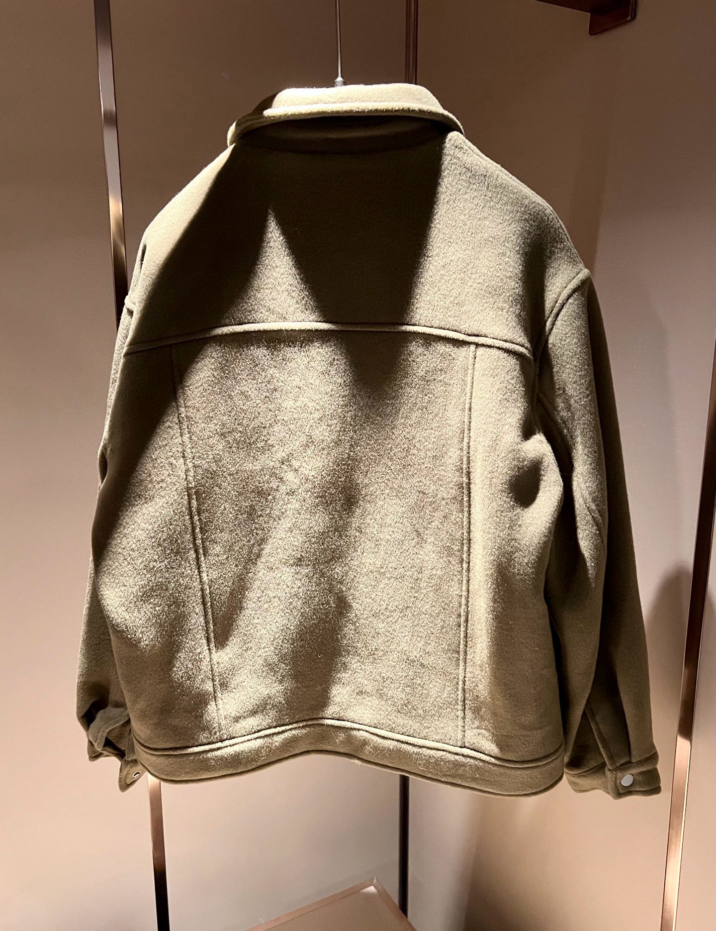 【⚠️🌾退换】Loro Piana诺悠翩雅 2025秋冬新品男士休闲夹克外套，外贸公司订单！客供羊毛呢材