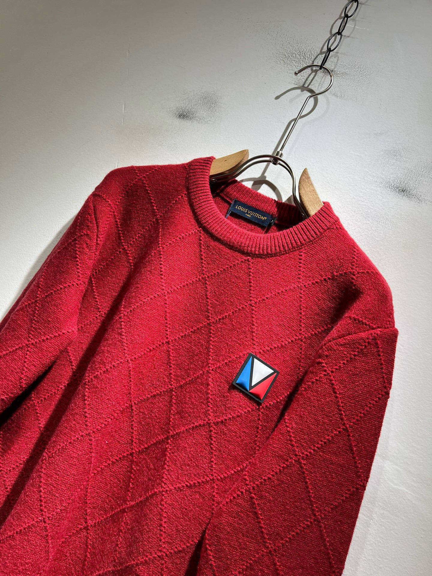 【⚠️🌾退换】LouisVuitt*路易*登⚠️节日款系列！♥️2025秋冬新款针织羊毛衫，🎄🎄🎄 ⚠️