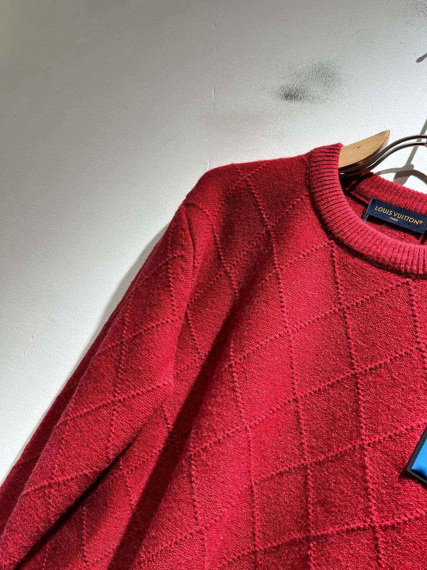 【⚠️🌾退换】LouisVuitt*路易*登⚠️节日款系列！♥️2025秋冬新款针织羊毛衫，🎄🎄🎄 ⚠️