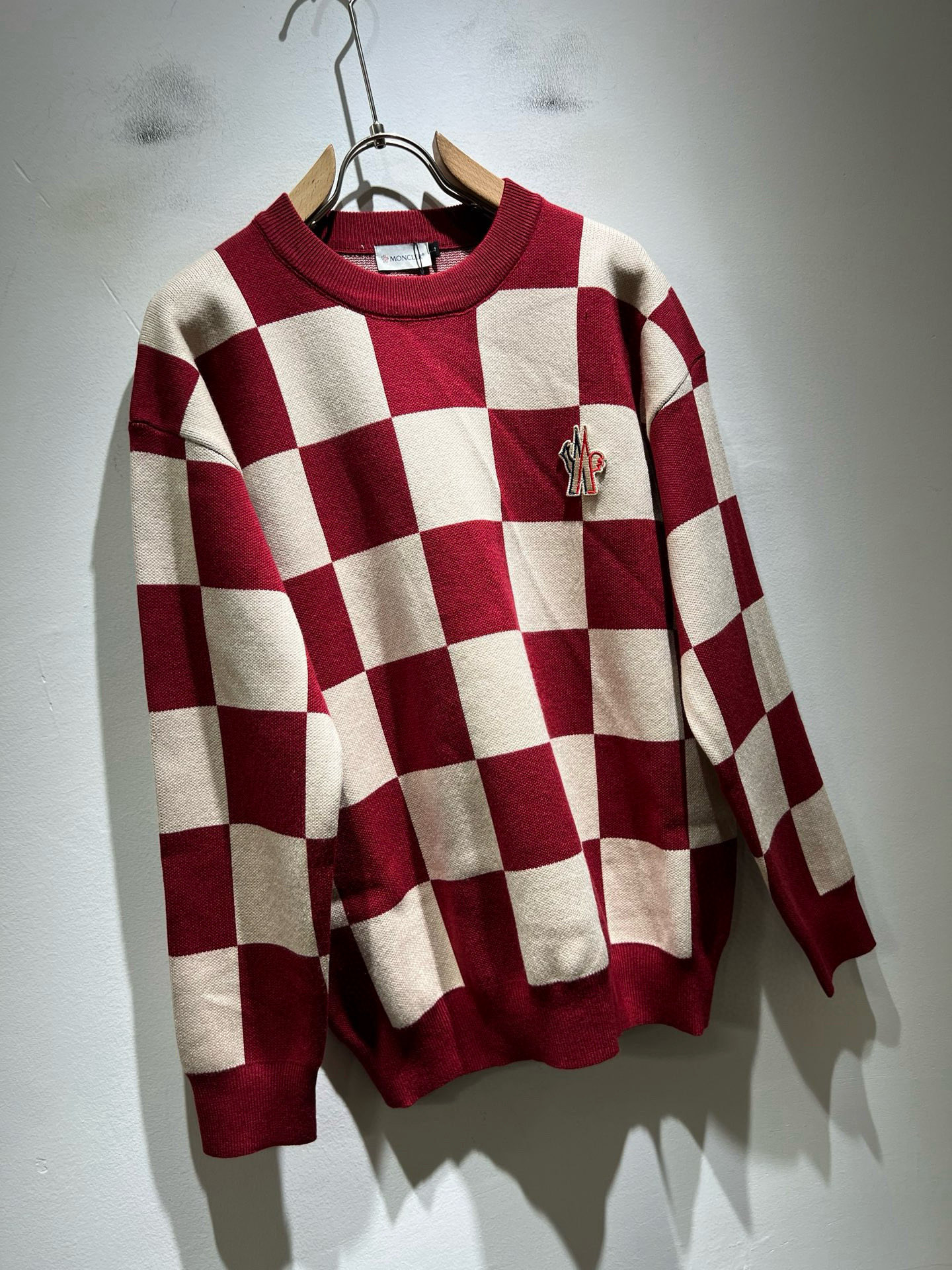 【⚠️🌾退换】Moncl*r蒙*口 ⚠️节日款系列！♥️2025秋冬最新的贸易订单长袖针织羊毛衫，全品相