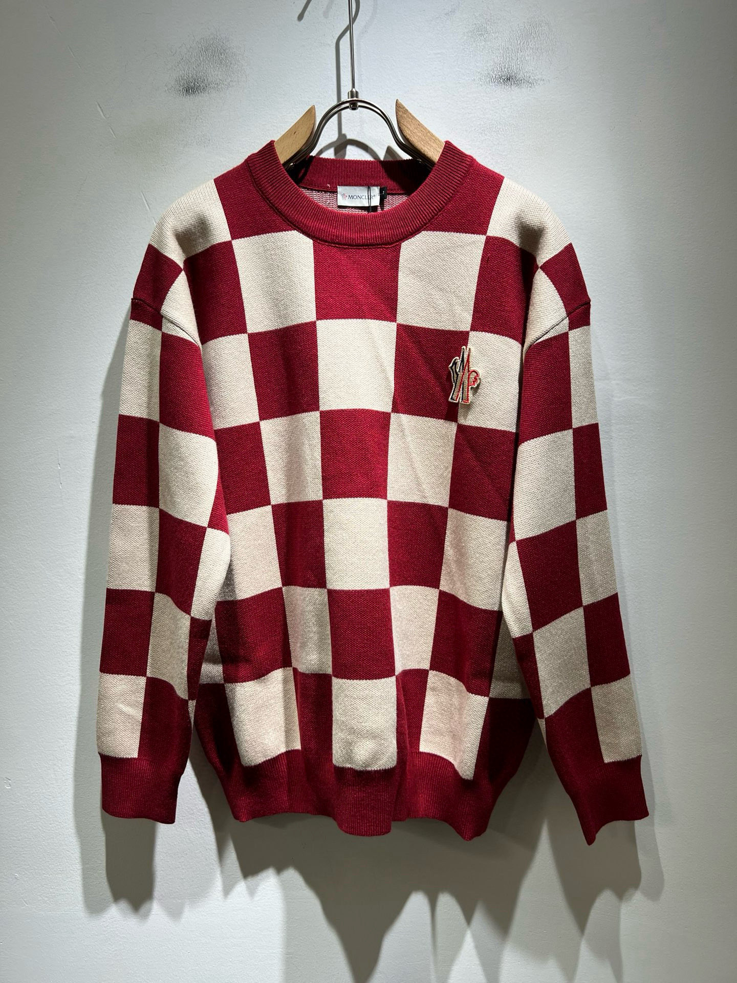 【⚠️🌾退换】Moncl*r蒙*口 ⚠️节日款系列！♥️2025秋冬最新的贸易订单长袖针织羊毛衫，全品相