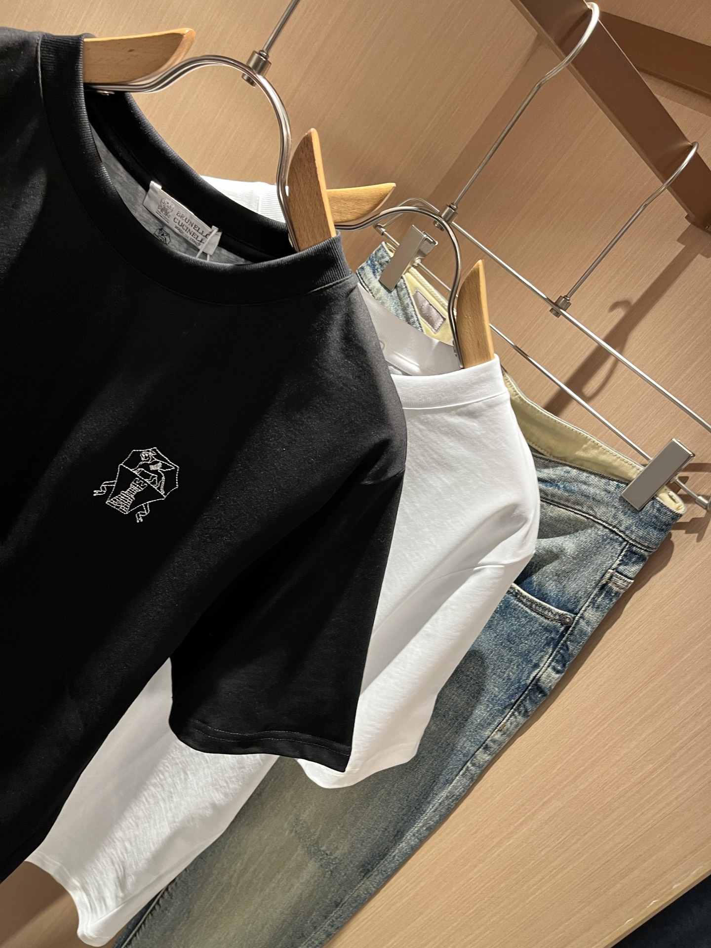 BC-Brunello Cucineli 2026春夏新款男士短袖T恤，众多明星都爱穿的时尚百搭单品！胸