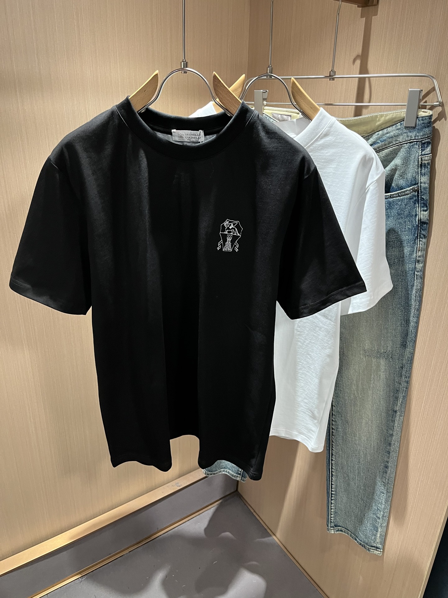 BC-Brunello Cucineli 2026春夏新款男士短袖T恤，众多明星都爱穿的时尚百搭单品！胸