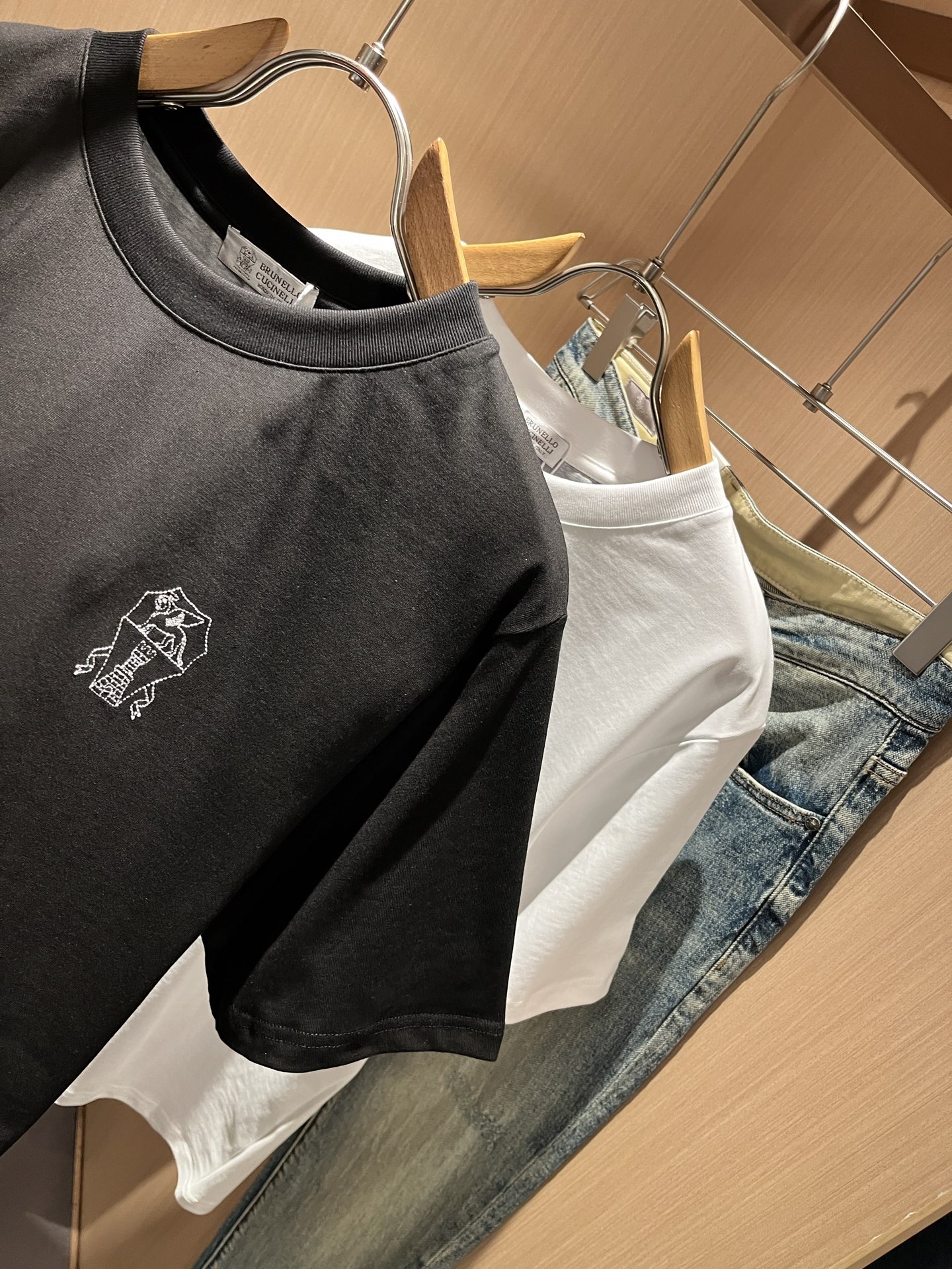 BC-Brunello Cucineli 2026春夏新款男士短袖T恤，众多明星都爱穿的时尚百搭单品！胸