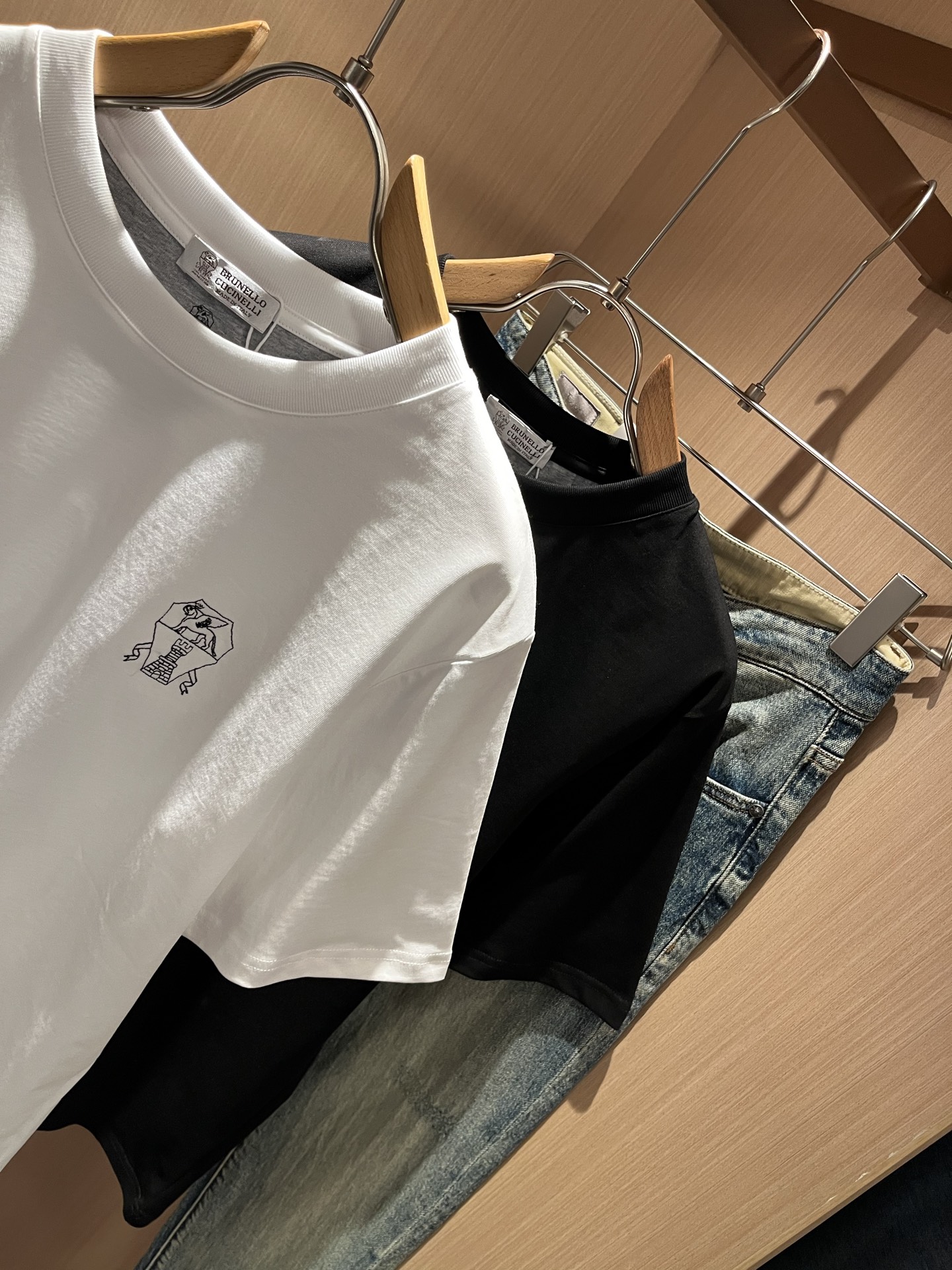 BC-Brunello Cucineli 2026春夏新款男士短袖T恤，众多明星都爱穿的时尚百搭单品！胸