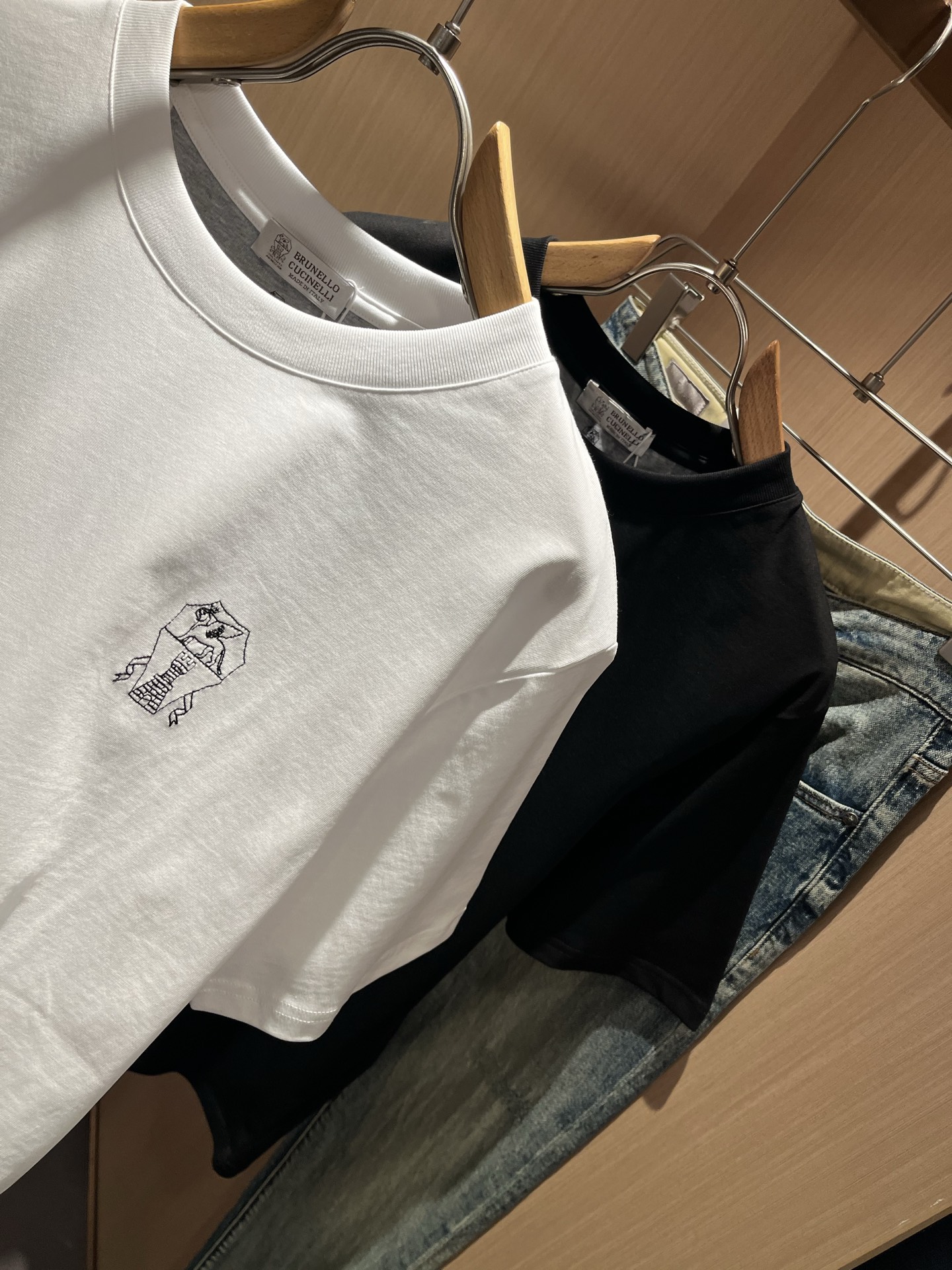 BC-Brunello Cucineli 2026春夏新款男士短袖T恤，众多明星都爱穿的时尚百搭单品！胸